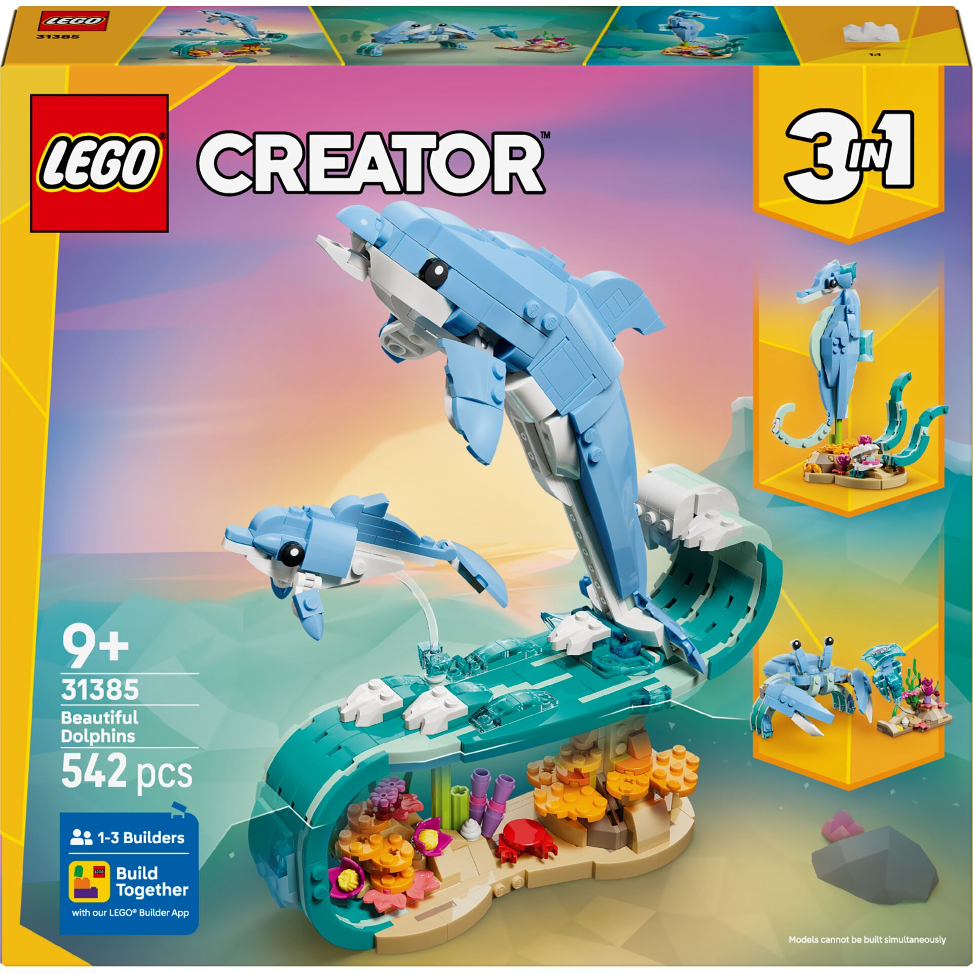 Legos, Creator, Delphine?, Meeren?