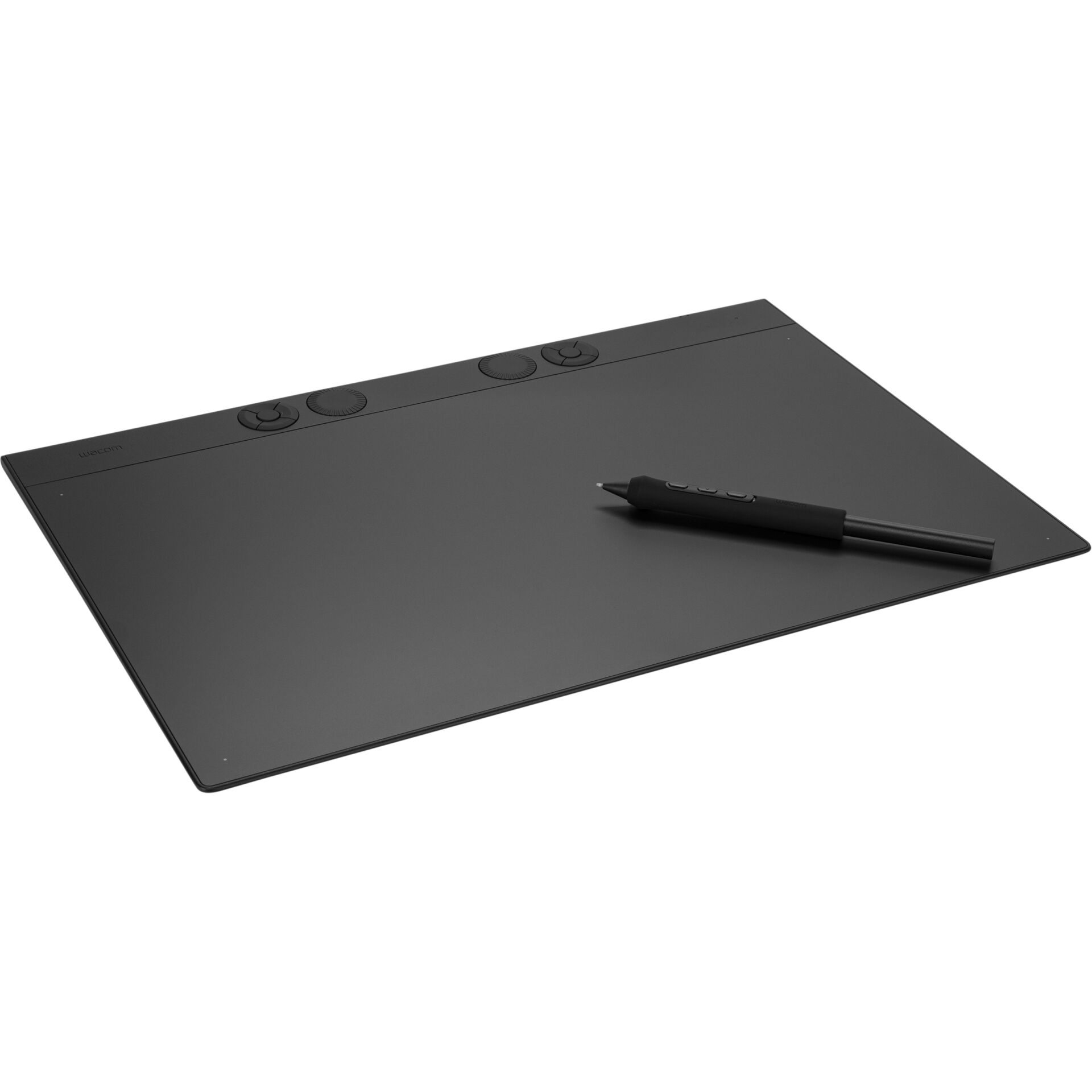 Grafiktablett, Stiftbedienung, Druckempfindlich, Graue Farbe, Arbeitsfläche
