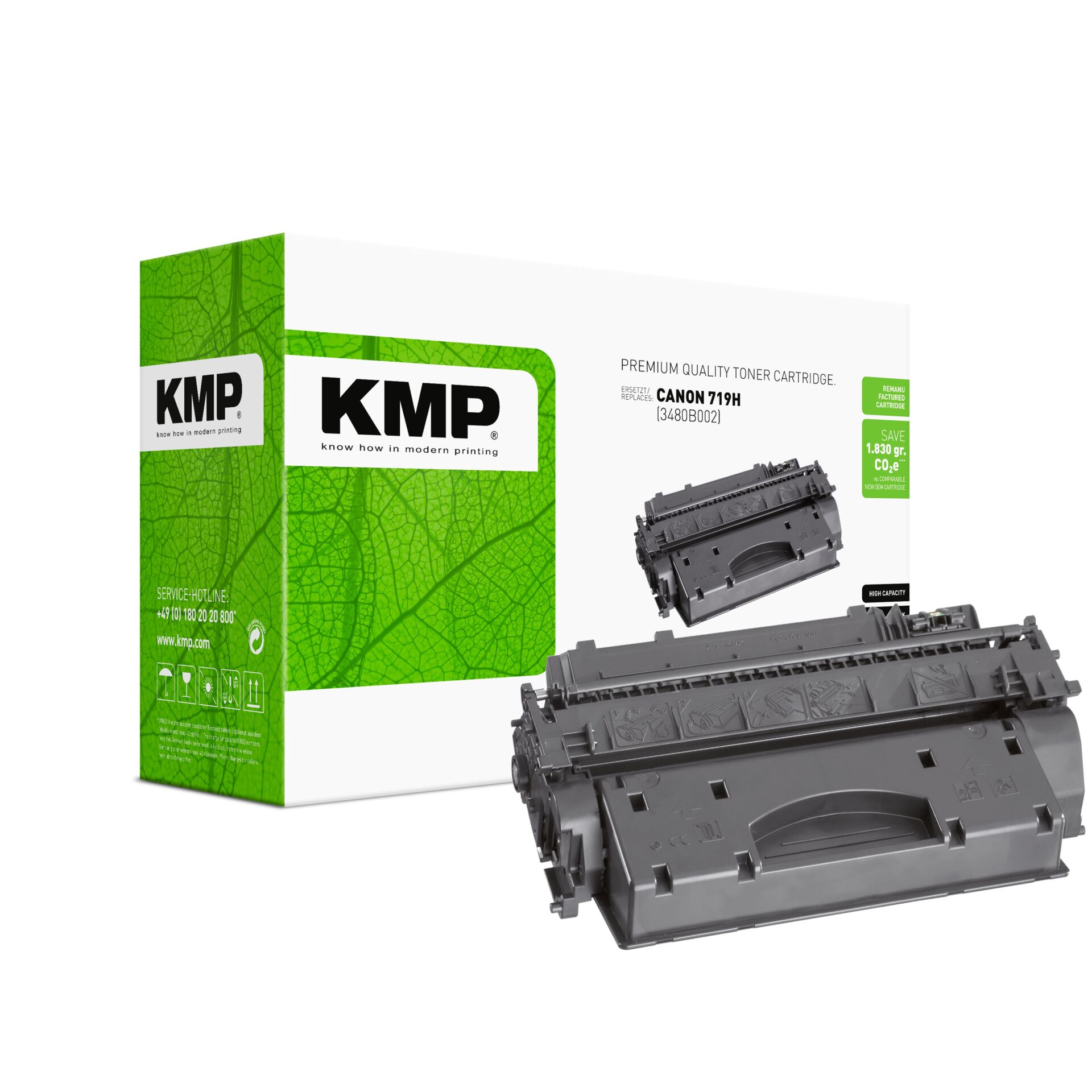 Computerausrüstung, Elektronik, Hardware, Adapter, Maschine, Tonerpatrone, Canon 719H, Kompatibler Toner, Laserdrucker, Schwarz/Grau