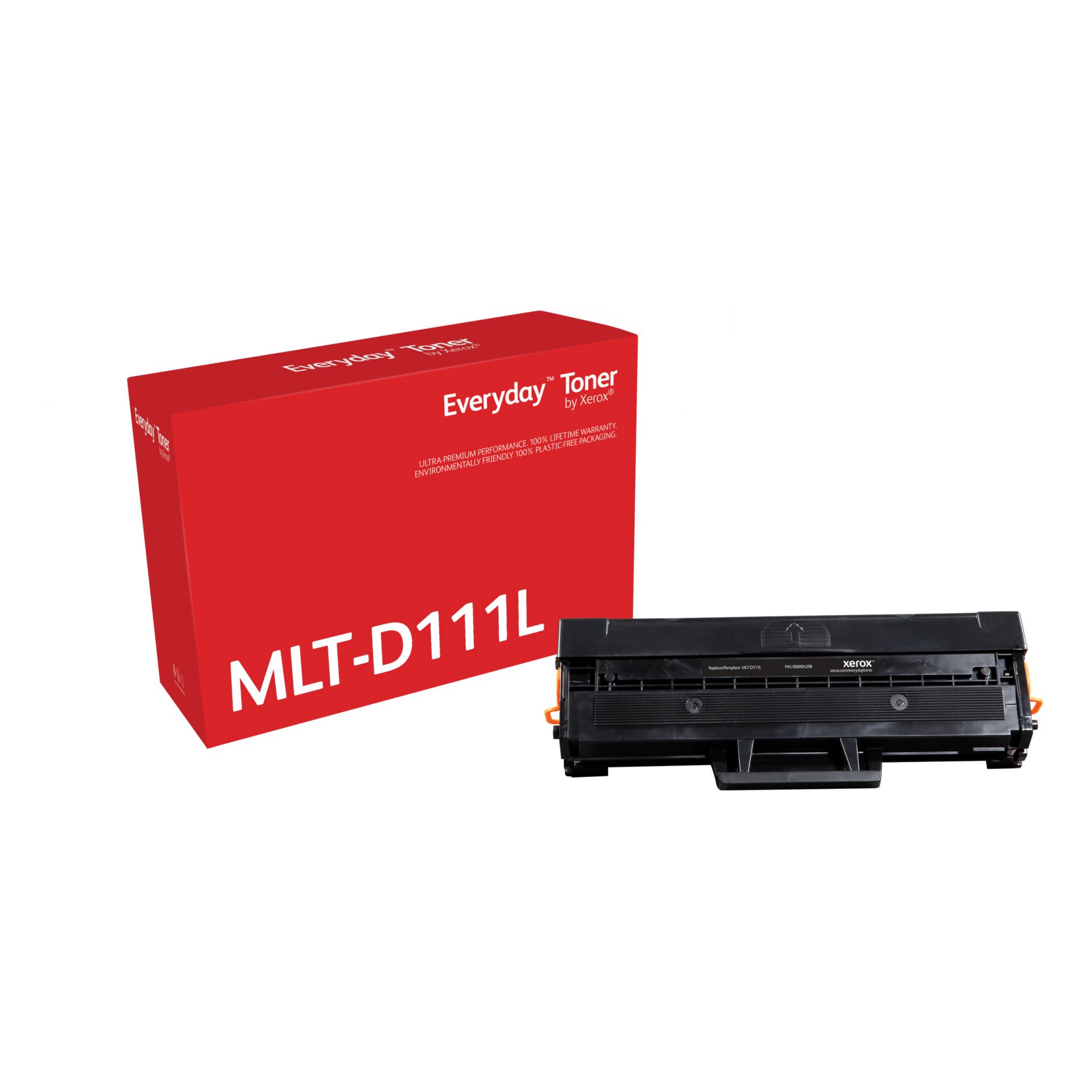 Toner, MLT-D111L, Druckertoner, Xerox kompatibel, Rote Verpackung
