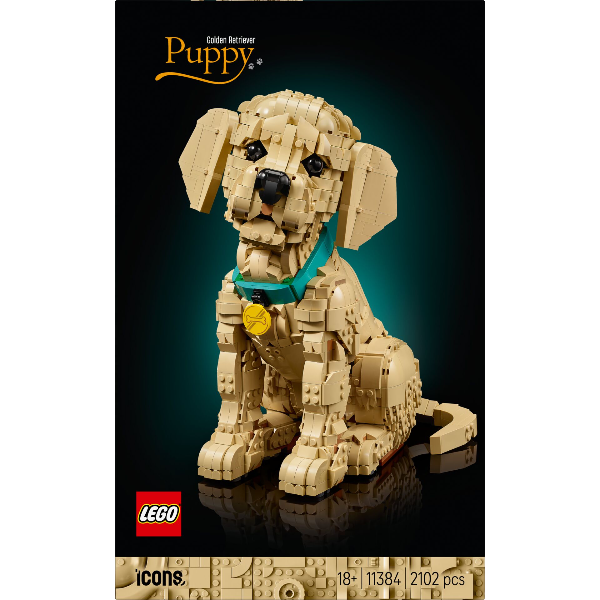 Lego, Hund, Beige, Hundefigur, Bausteine