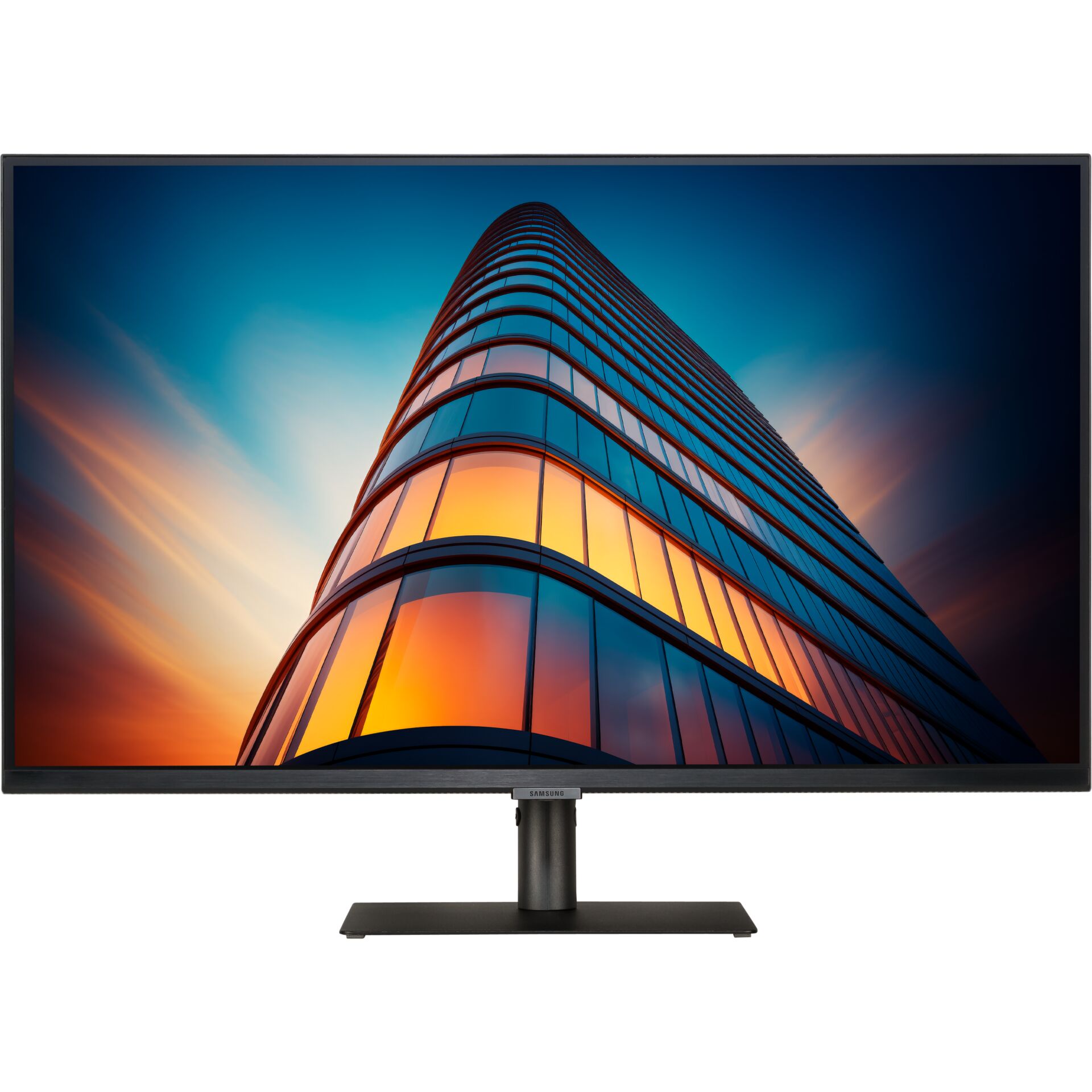 Monitor, 24 Zoll, LED, IPS, Standsystem, monitor, LED, Flacher Bildschirm, 28-32 Zoll, Glas, Schwarz