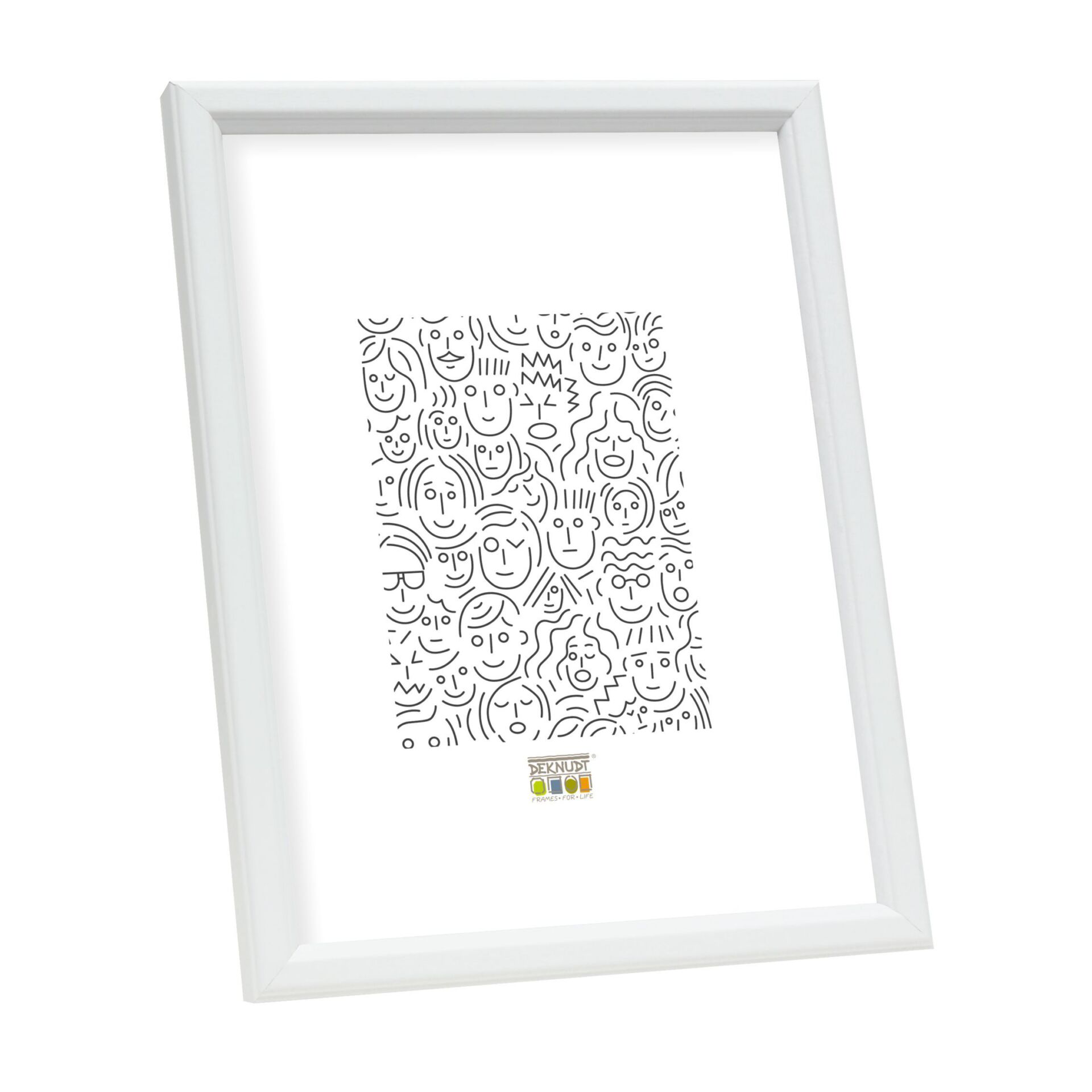 Deknudt S236K1             15x20  Wooden Frame in white