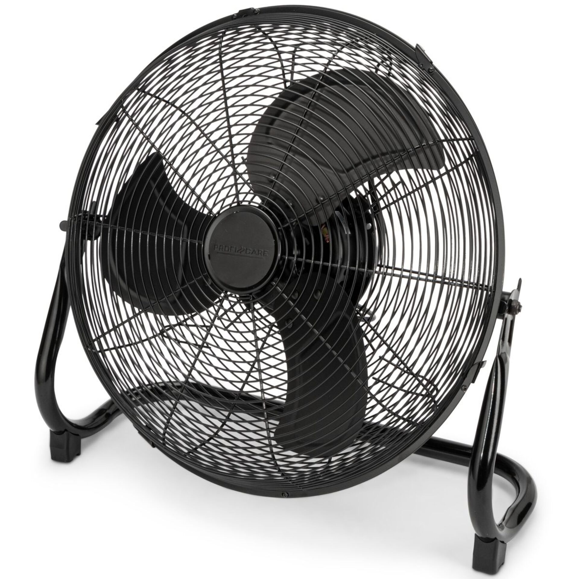 ventilator, Standventilator, schwarz, Drehblatt 3, Metallrahmen