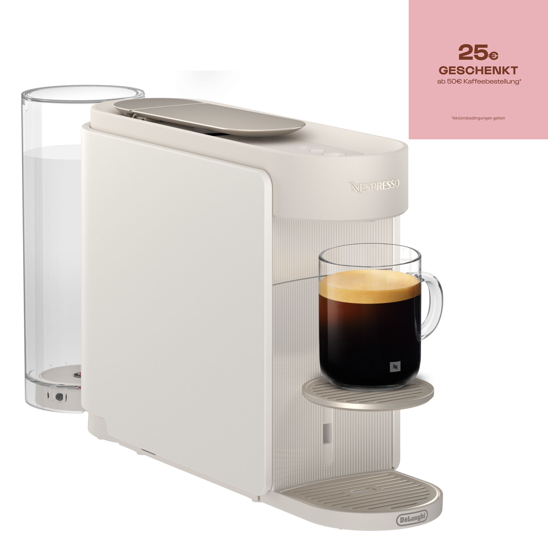 Kaffeemaschine, Nespresso, Kapselmaschine, Tassenhalter?, Espresso, Kaffeemaschine, Einzelner Hebel, Espresso-Maschine, Milchschaum, Nescafé, Kaffeemaschine, Kaffeeautomat, Espresso, Ein-Tassenmaschine, Weiß