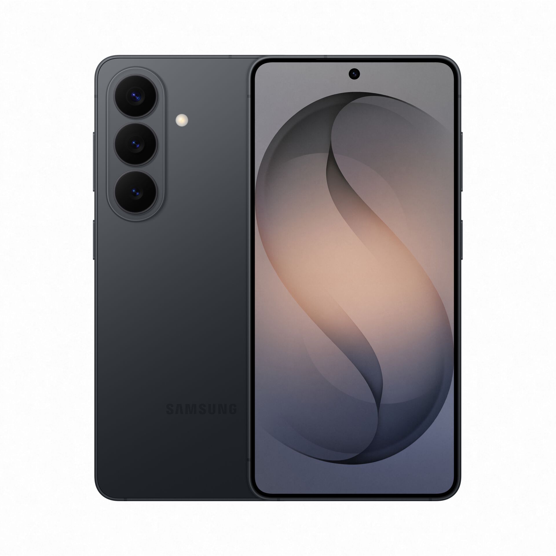 Smartphone, Triple camera, Edge-to-edge display, Dunkelgrau, Punch-Hole-Frontkamera