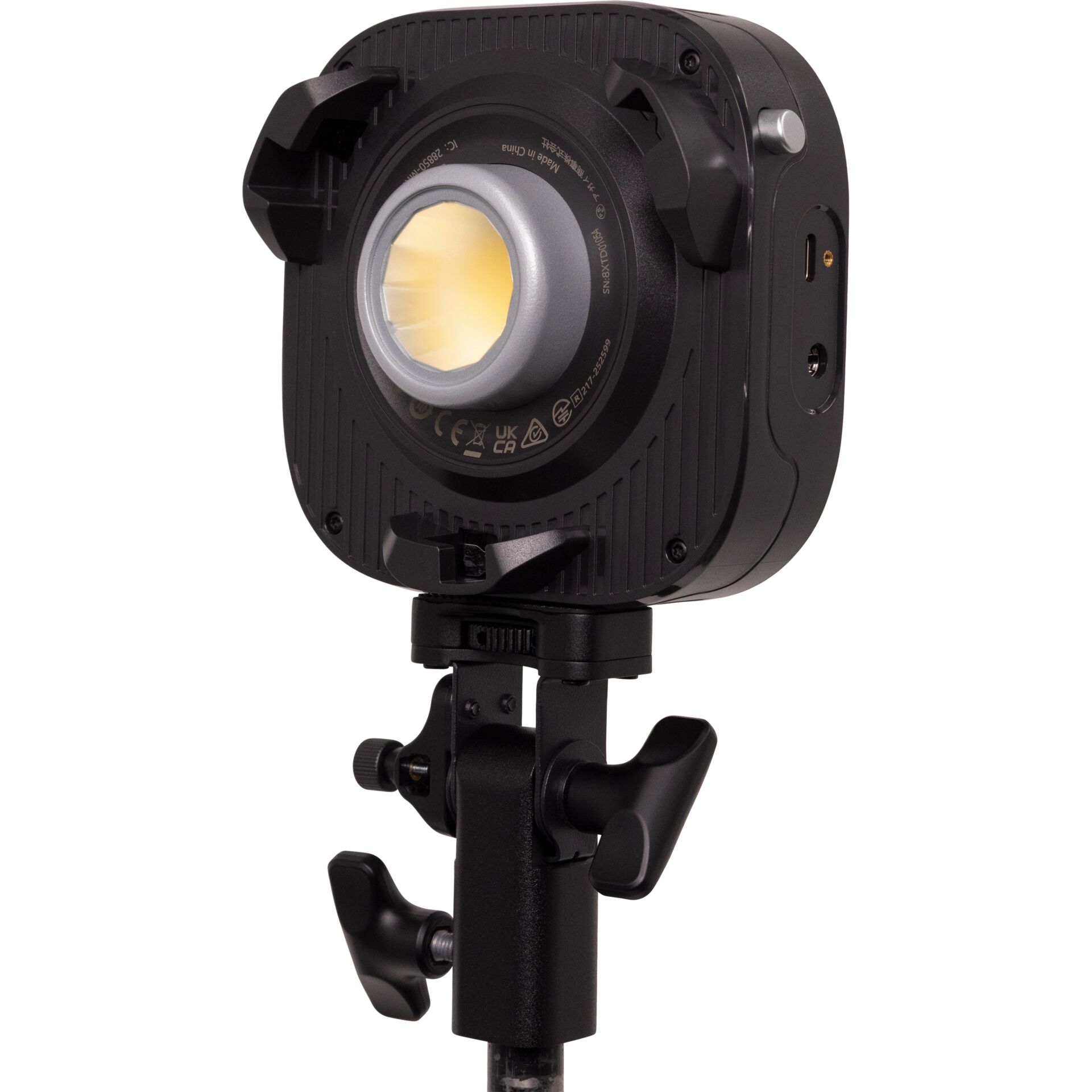 Softbox-Licht, Studio-Beleuchtung, LED-Bulb, Stativfassung, Verstellkopf