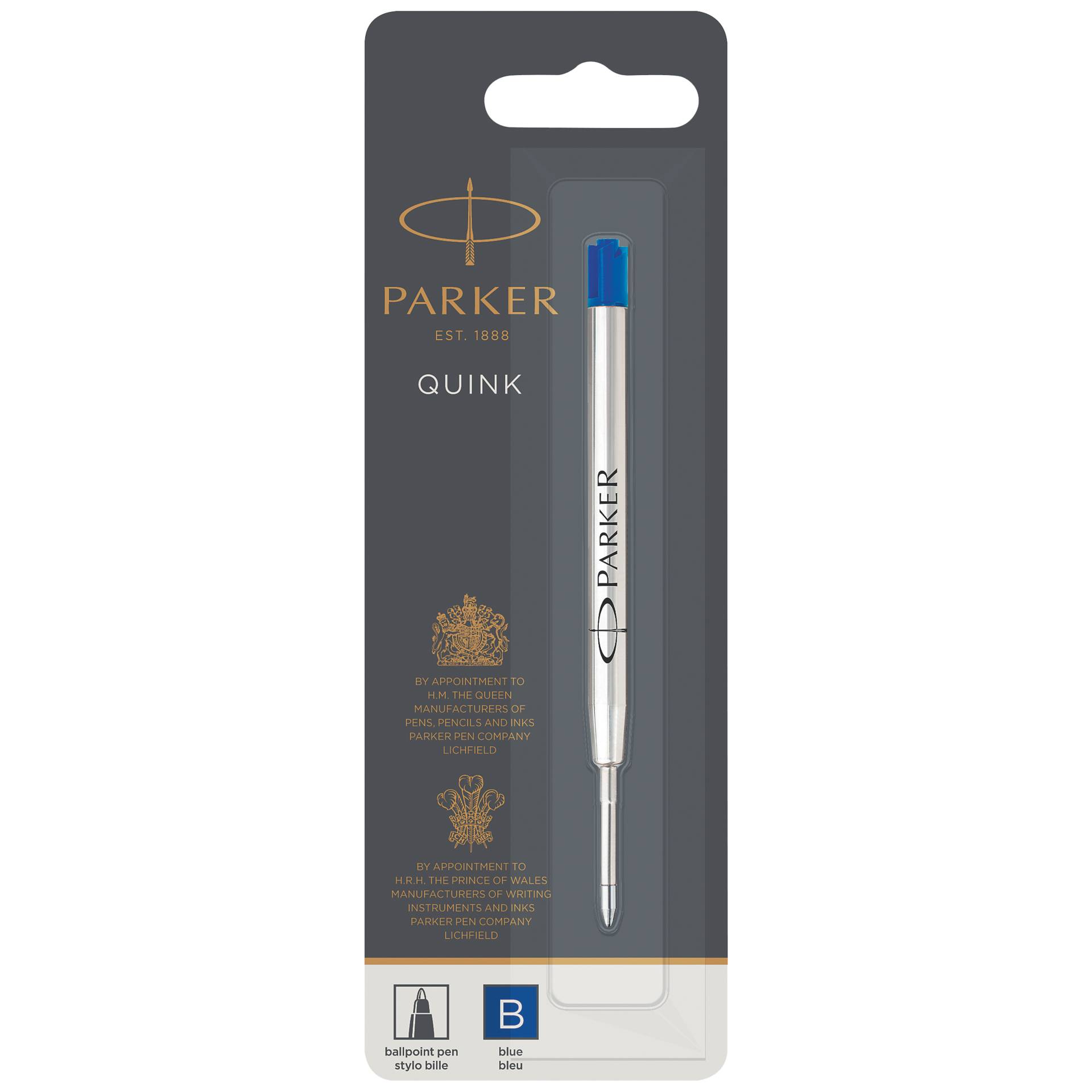 Parker Quinkflow Mine B nieb.  dlugopis (Blister)