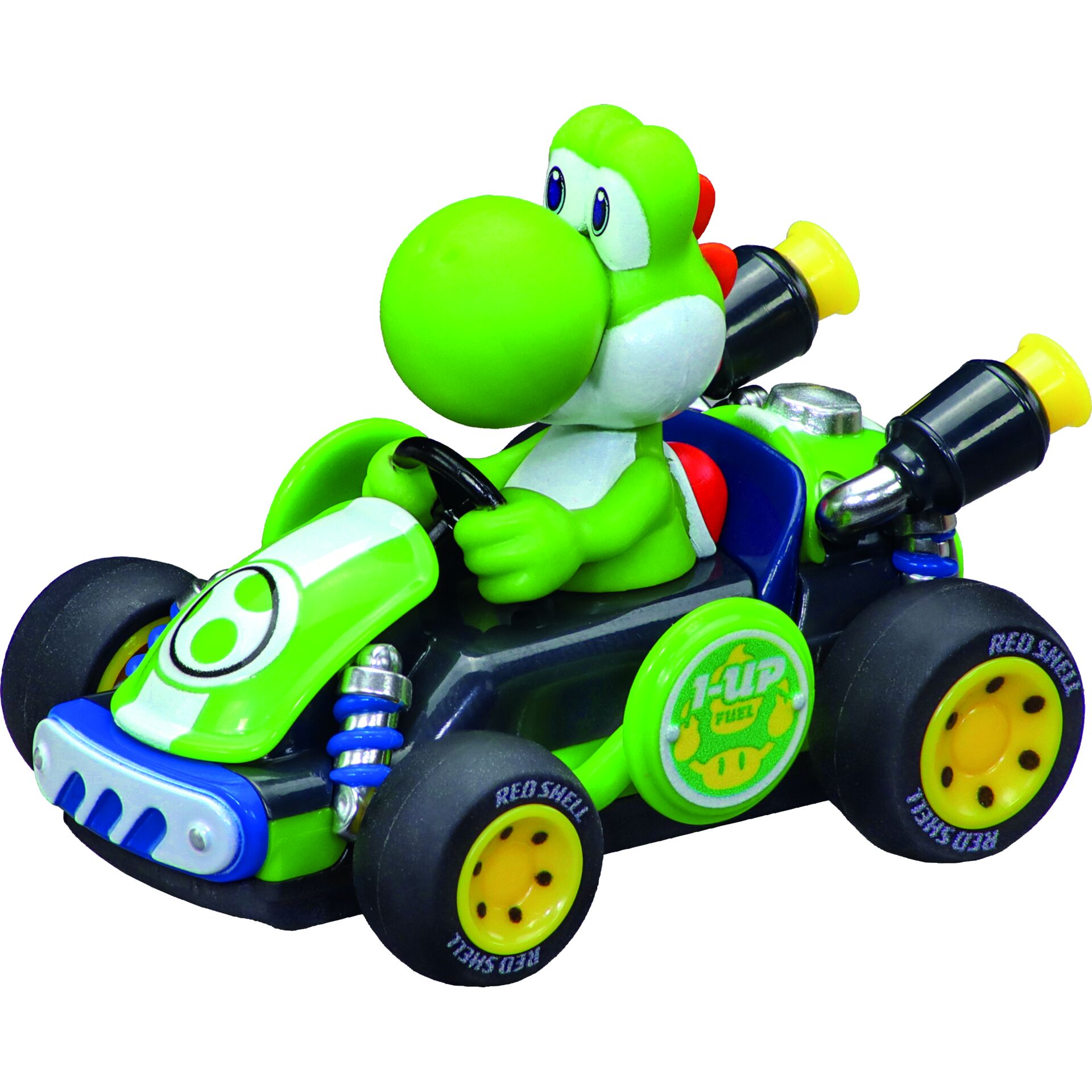 Kinderquad, Kart, Grüner Yoshi, Gelb-schwarze Reifen, Motorrad