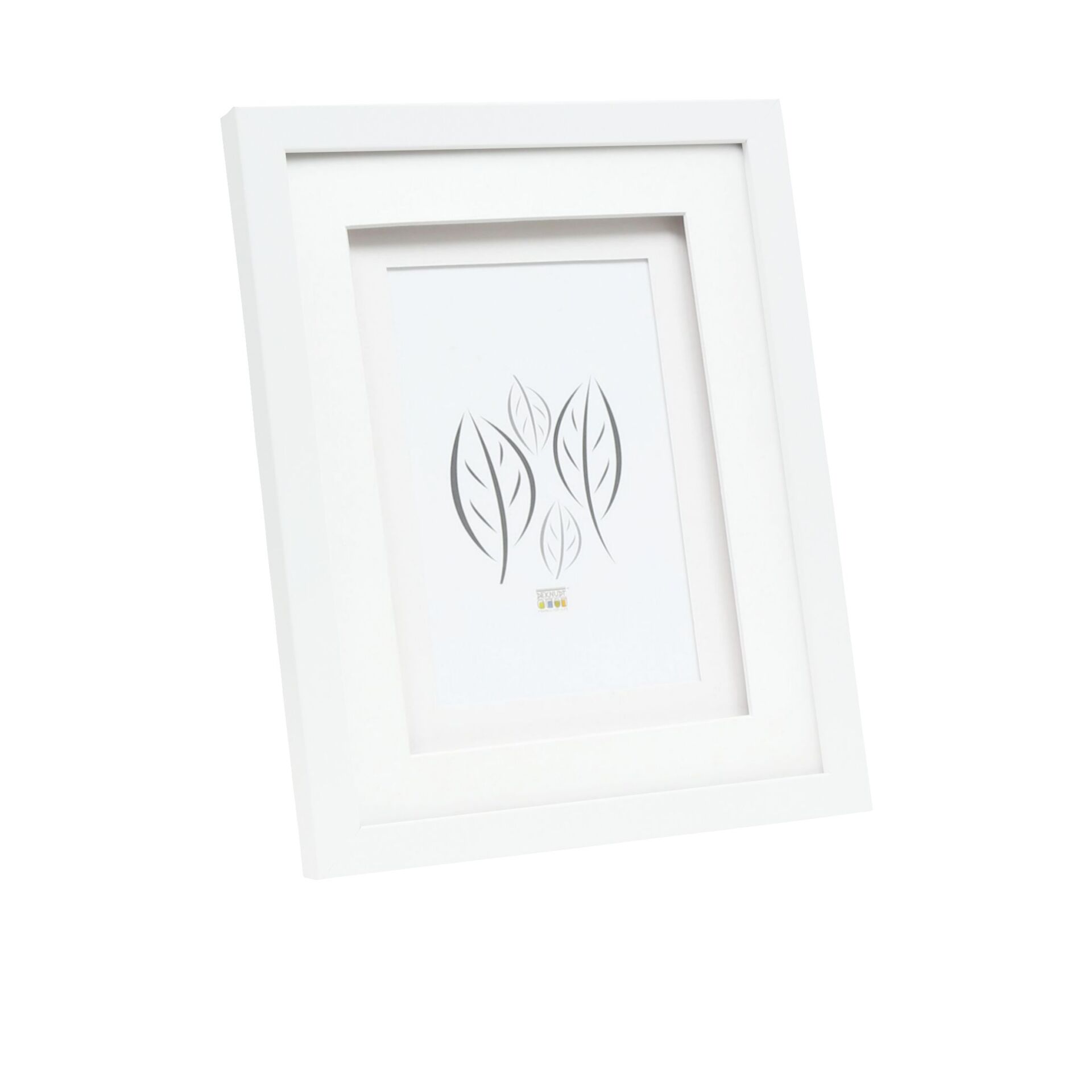 Deknudt S65KK1 white 15x20  Wood double Passepartout