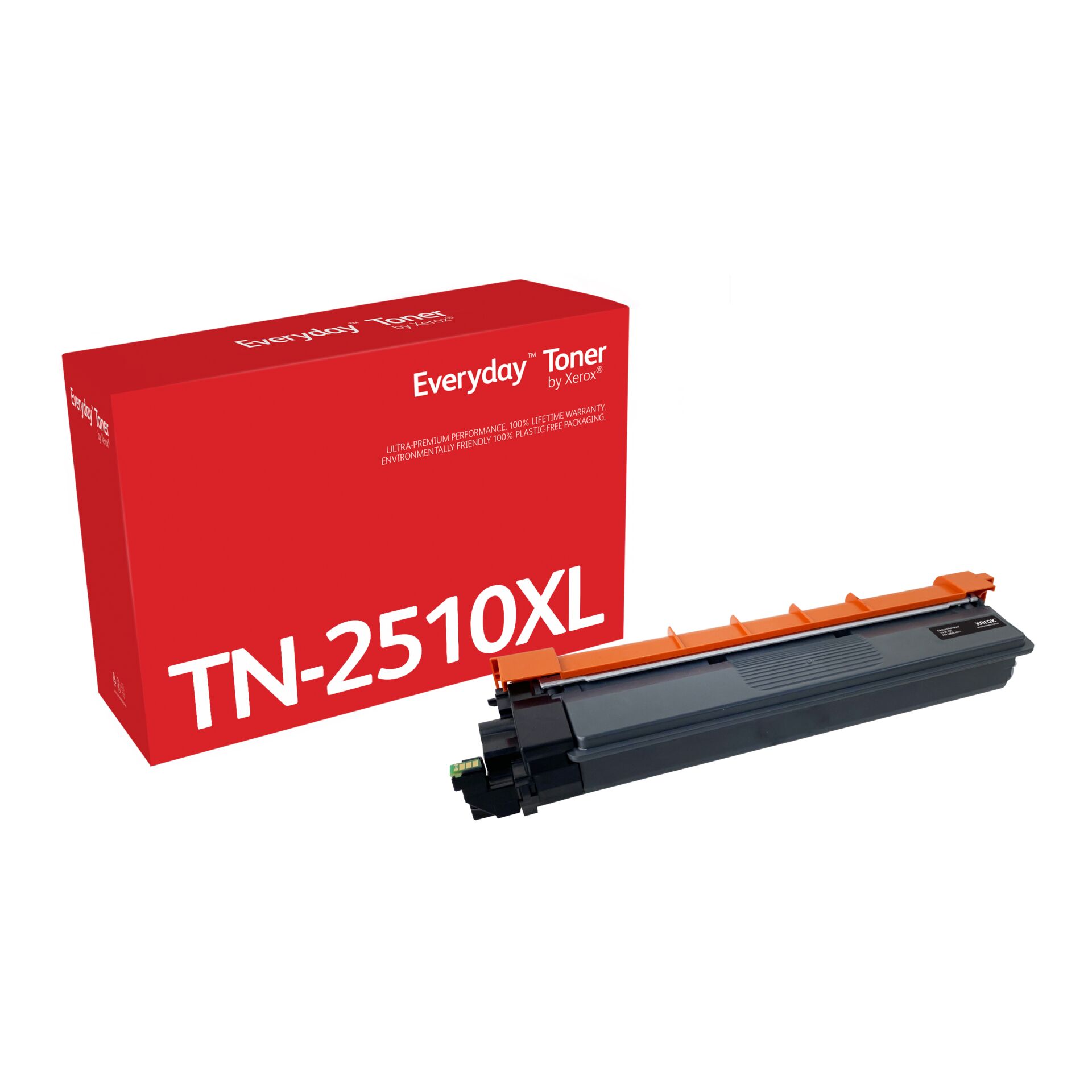 Toner, TN-2510XL, Kassette, Magenta/orange Clip, Laserdrucker Toner