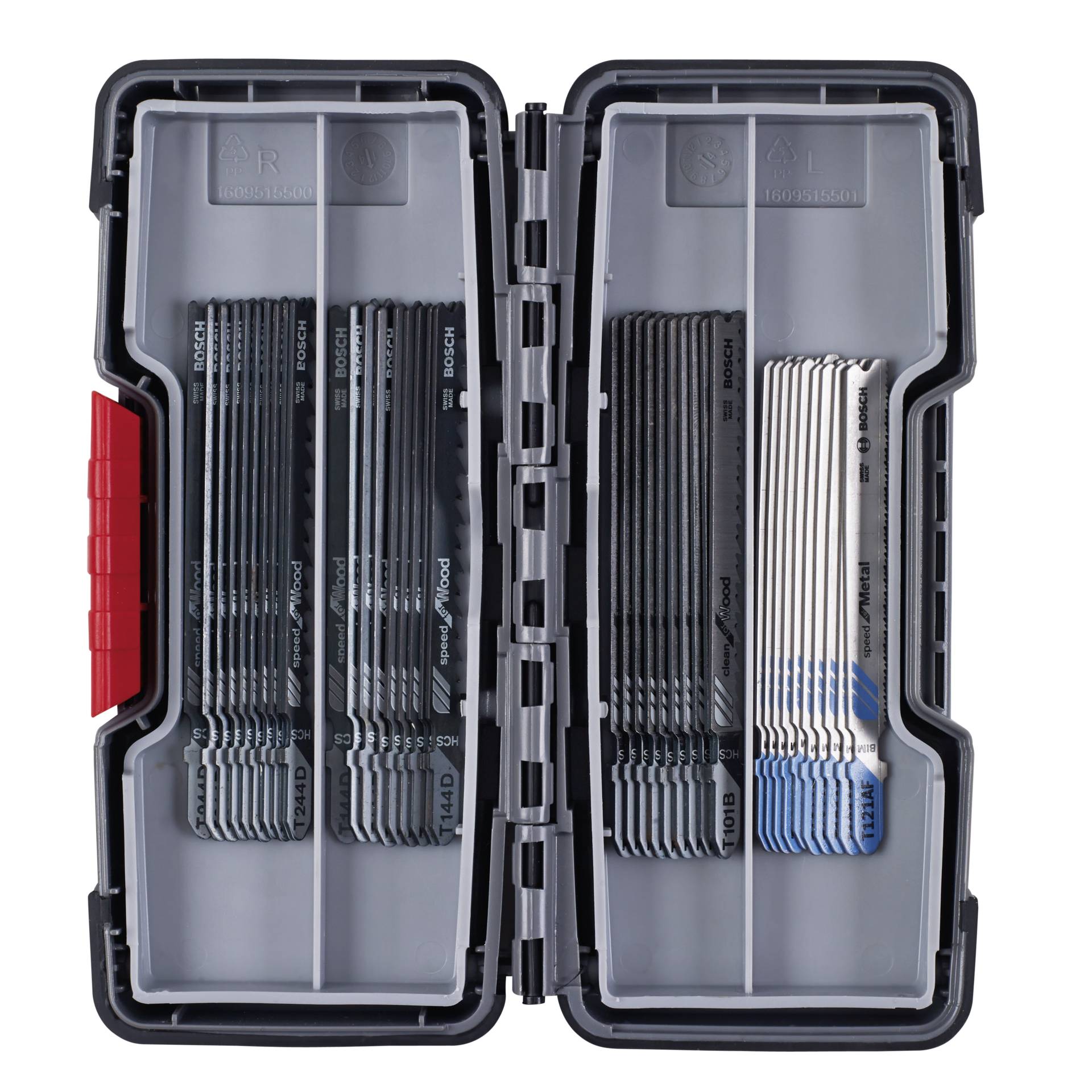 Bosch Jigsaw blade kit w. Box  Top Seller Wood/Metal 40.tl