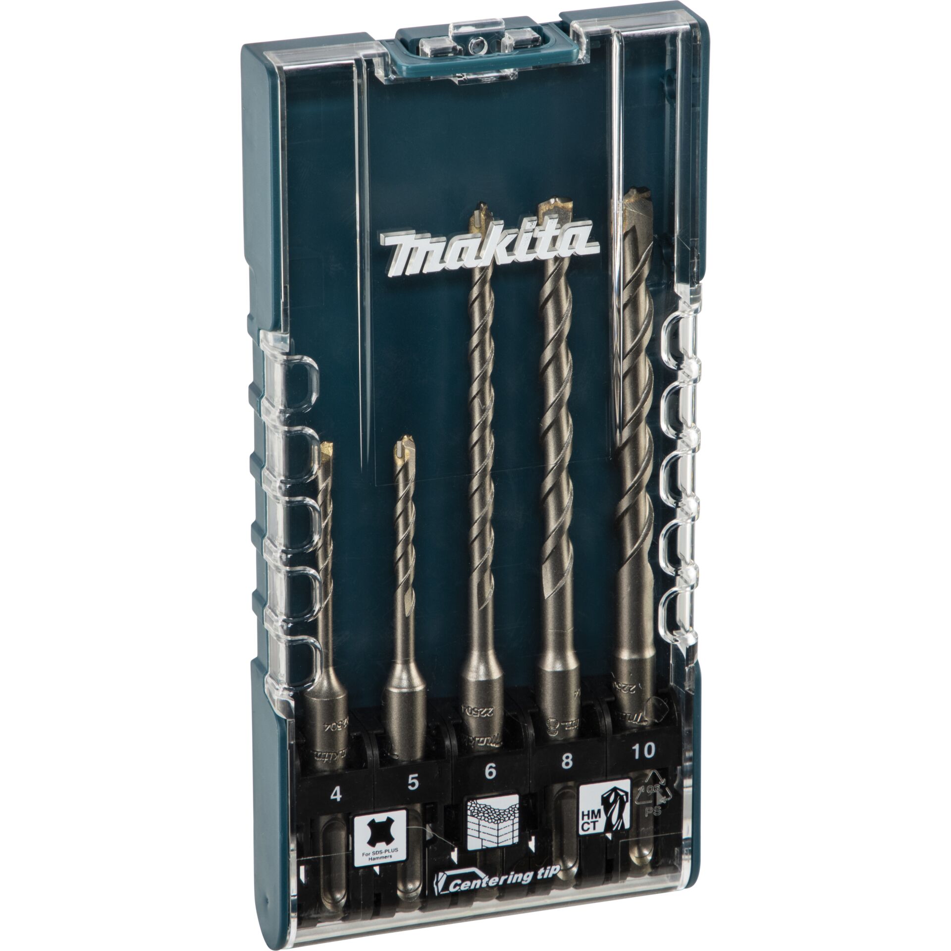 Bohrersatz, Bohrer-Set, Metall, Titanbeschichtet, Makita-Marke