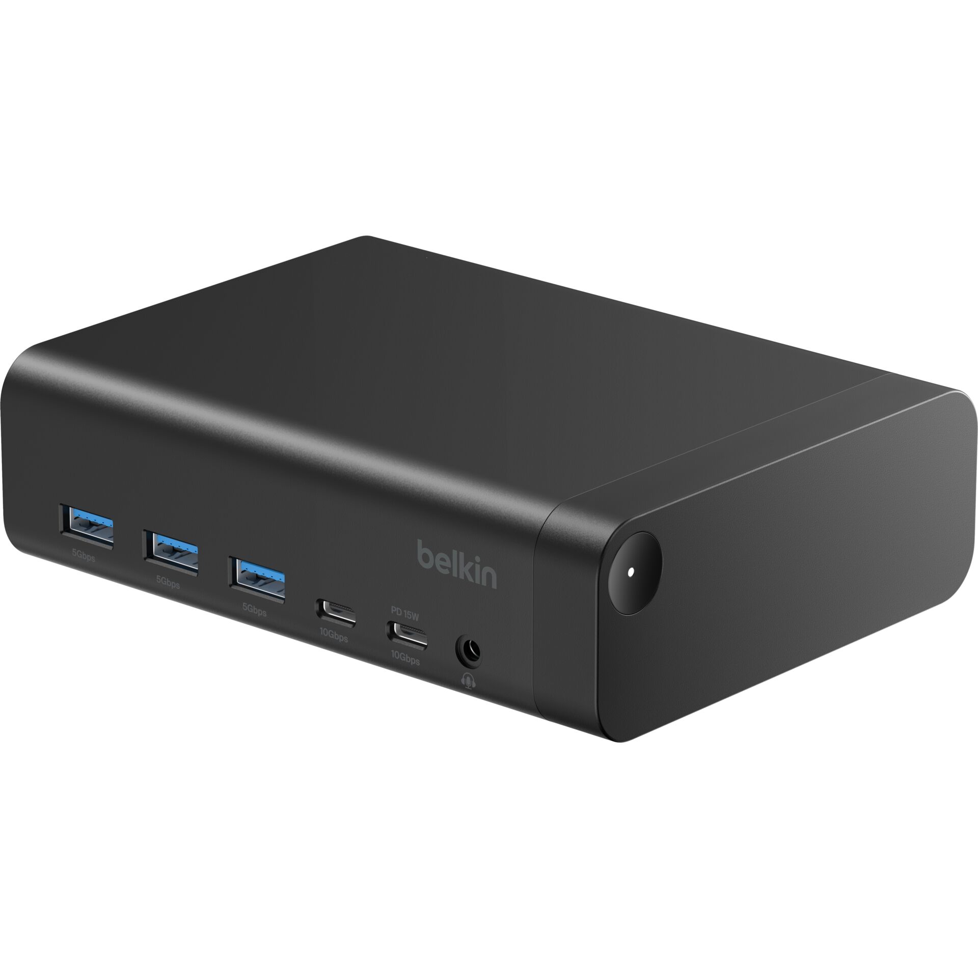 USB-Hub, 5-Port, USB 3.0, Desktop hub, Power port