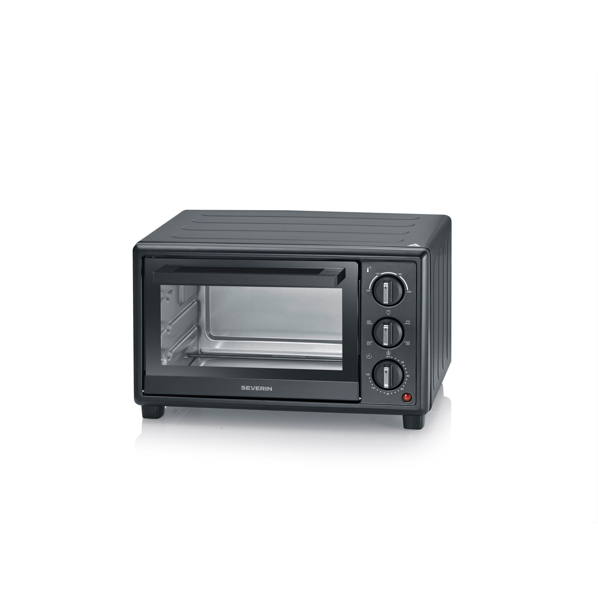 Backofen, Toaster-Ofen, Mini-Backofen, Schwarz, Verarbeitung?
