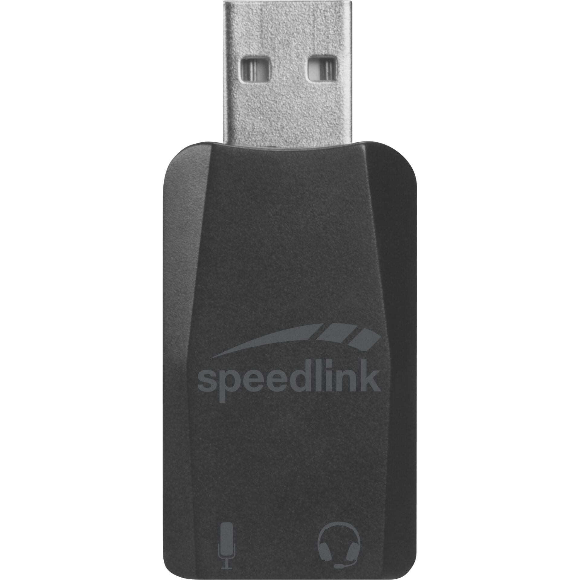 USB-Stick, Flash-Laufwerk, Speedlink, Schwarz, 64GB