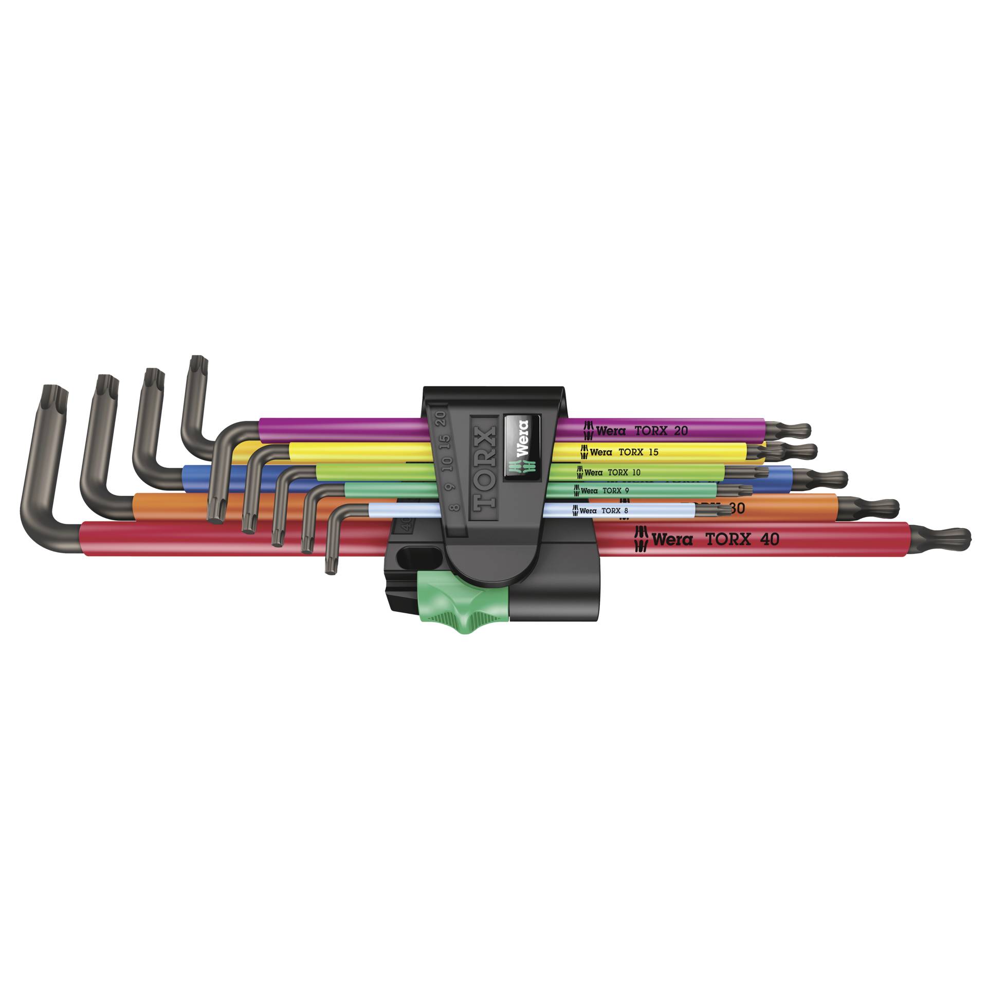 WERA 967/9 TX XL Multicolour 1  angle wrench set