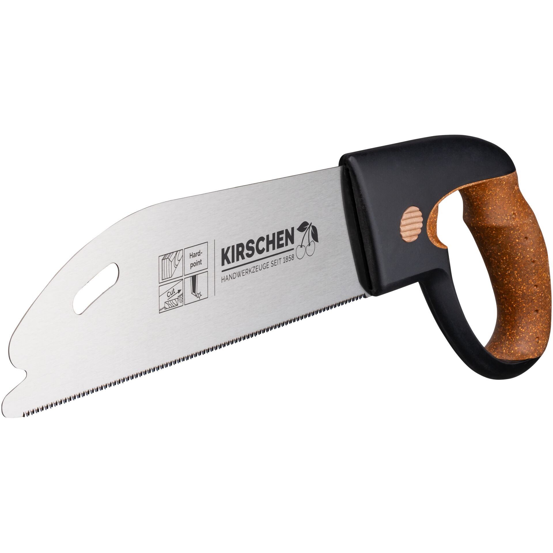 hacksaw, Säge, Stahlklinge, ergonomischer Griff, Bohrloch