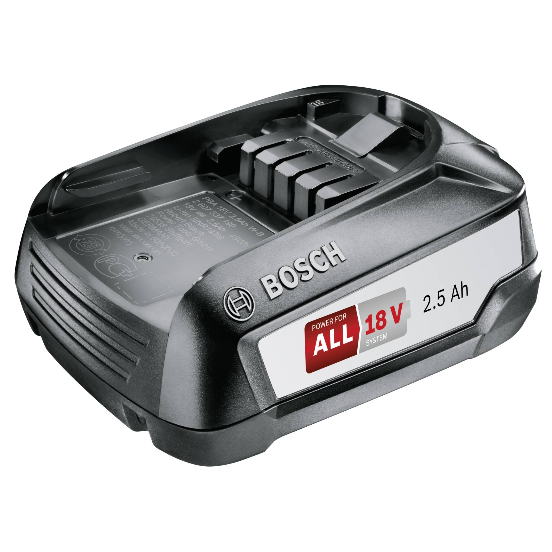 Bosch PBA 18V 2,5 Ah battery  smart series