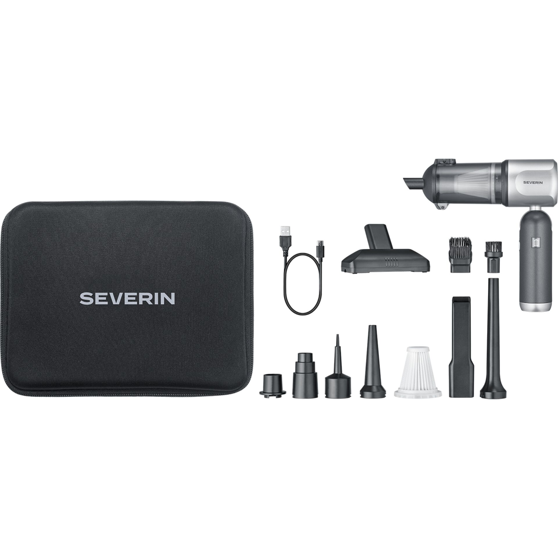 handheld vacuum, car vacuum, Adapter, Ladekabel, Case