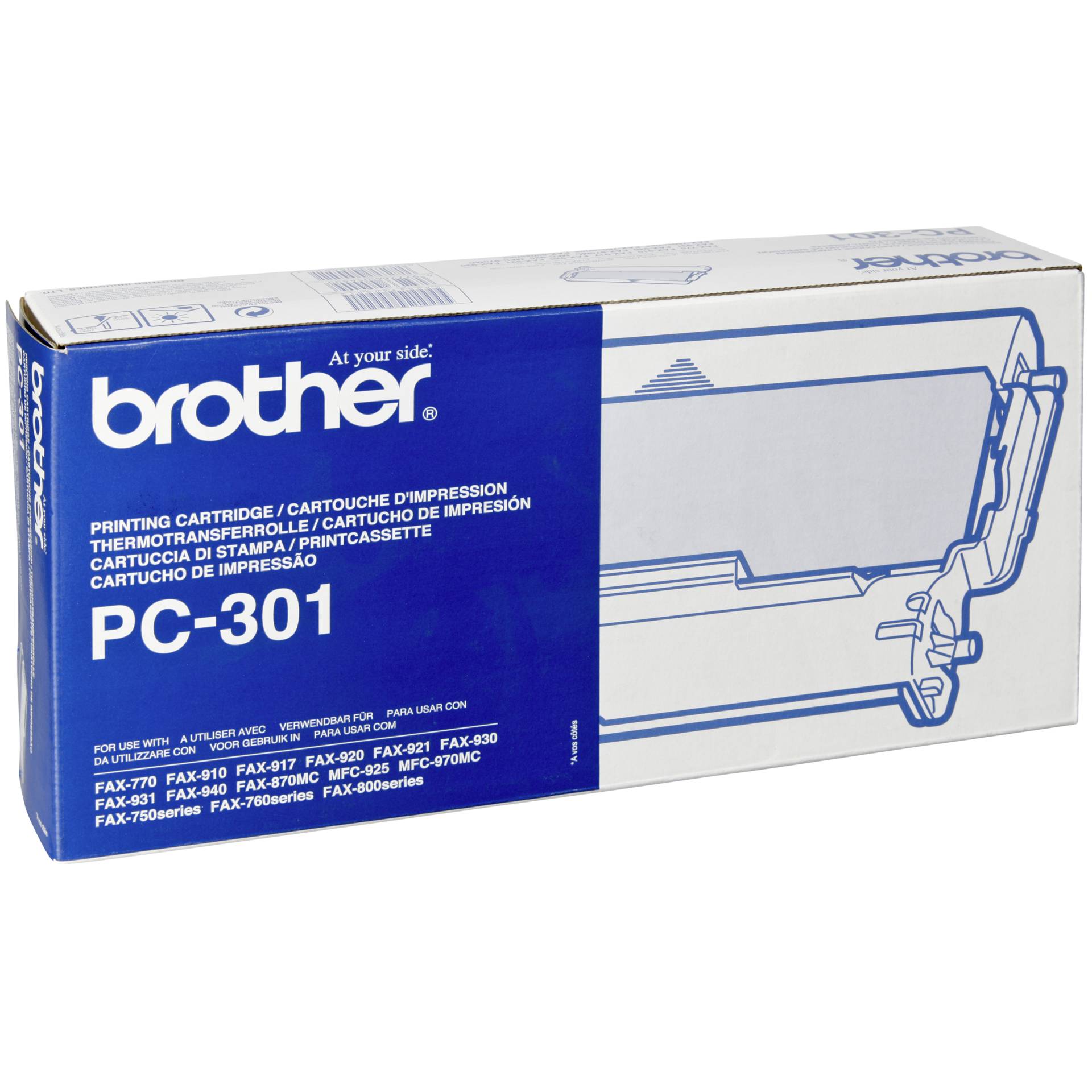 Brother PC 301 viceucel. kazeta  vc. folie
