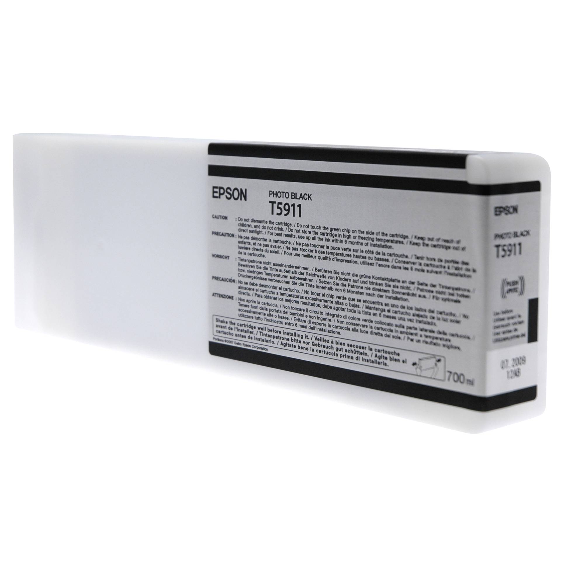 Epson ink cartridge photo  black   T 591  700 ml     T 5911