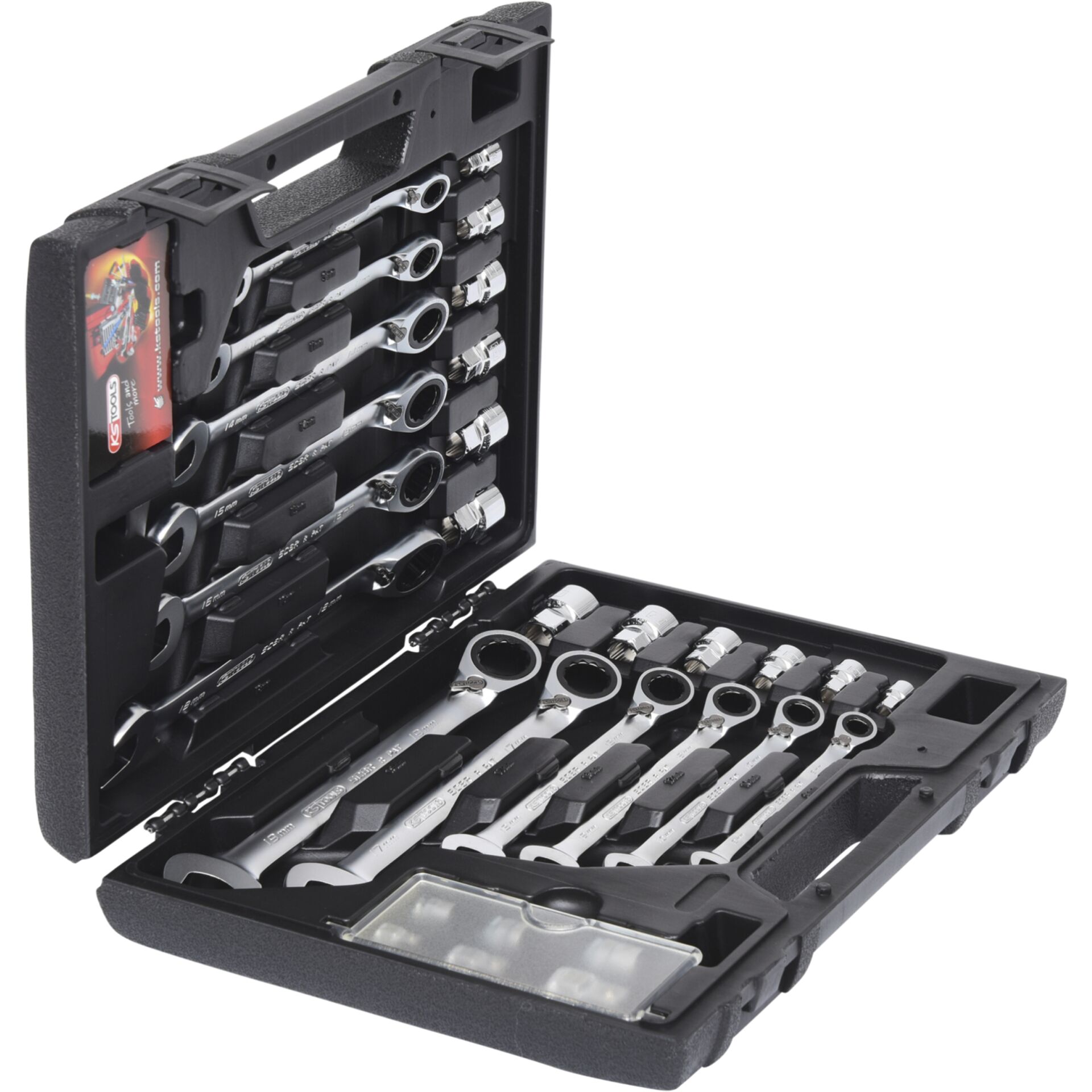 KS Tools GEARplus RINGSTOP  Ratchet Ring Spanner-Set