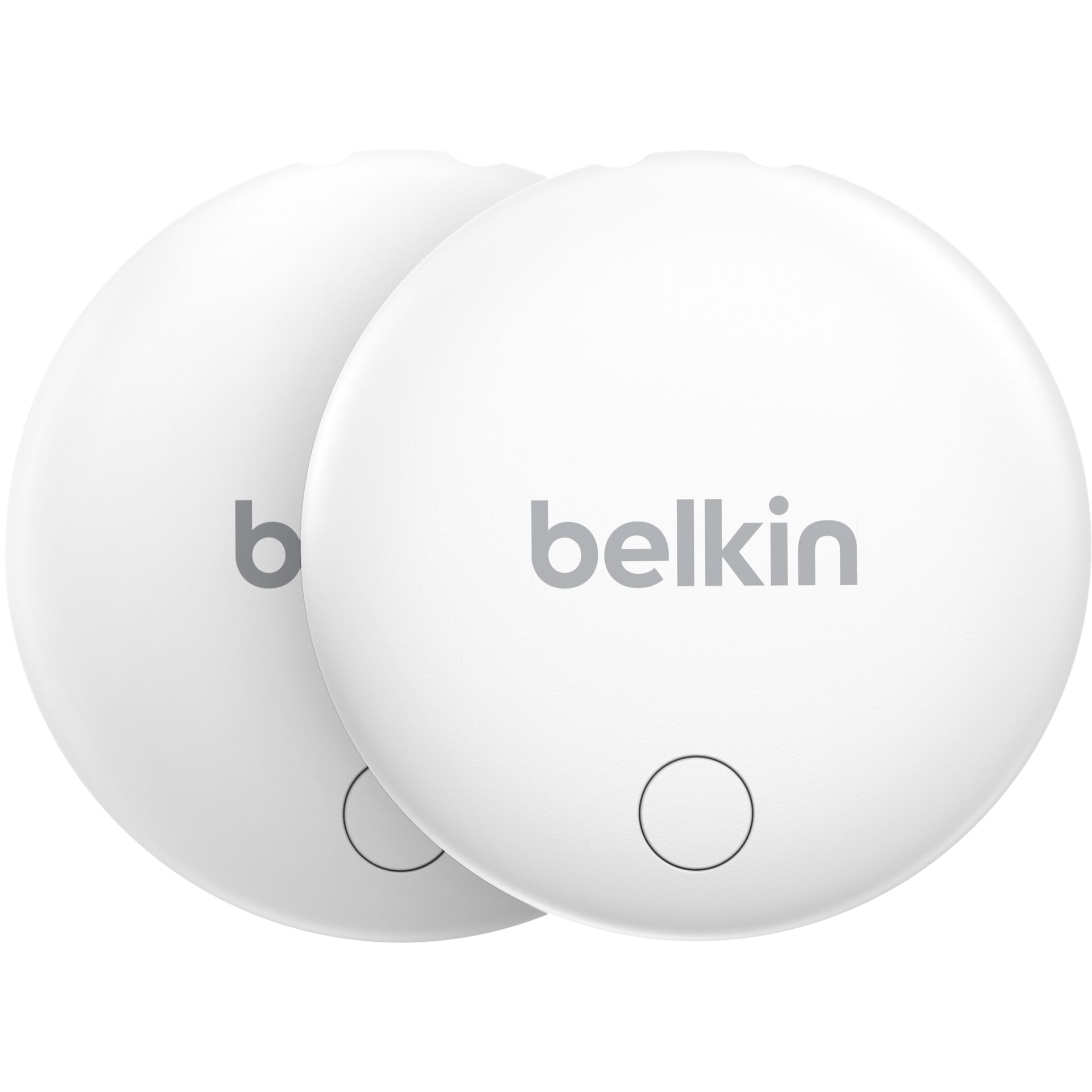 Beck/Belkin disks, drahtloser Empfänger, Bluetooth-Empfänger, weißer runder Dongle, Paar Zubehör