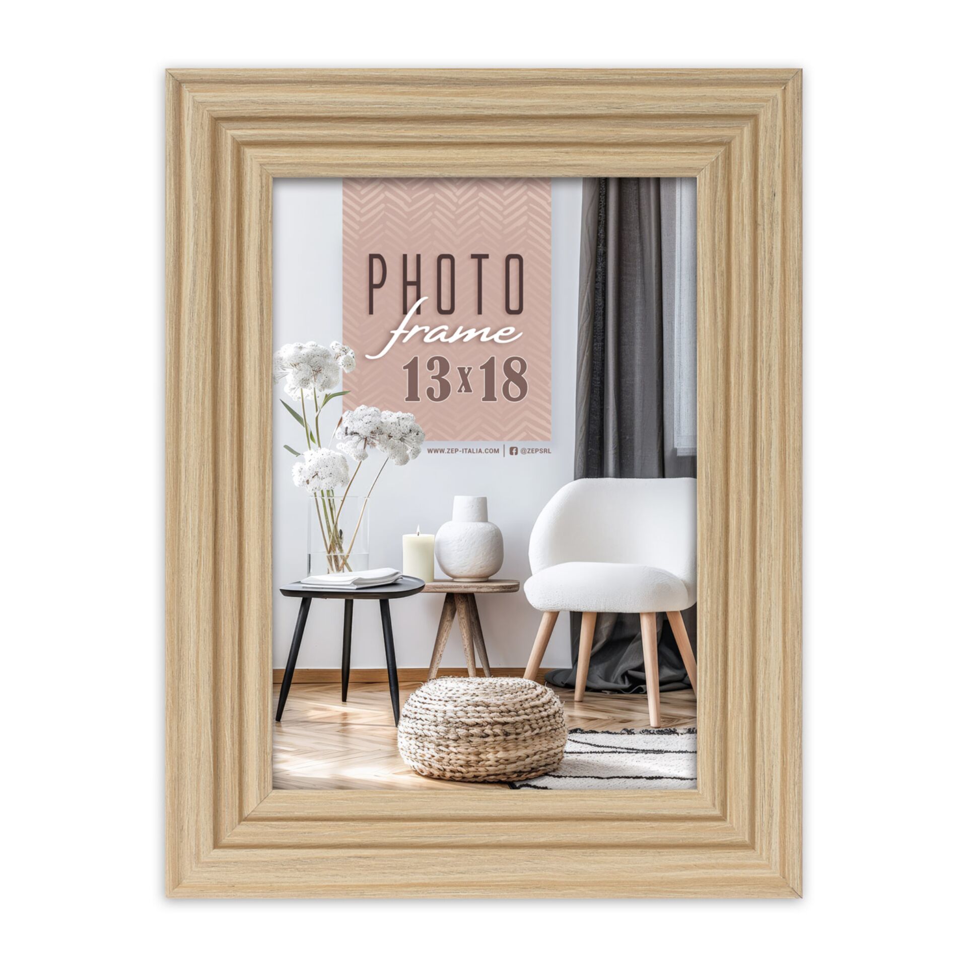 Bilderrahmen, Holzrahmen, 12x18, Wohnaccessoire, Wohnzimmer