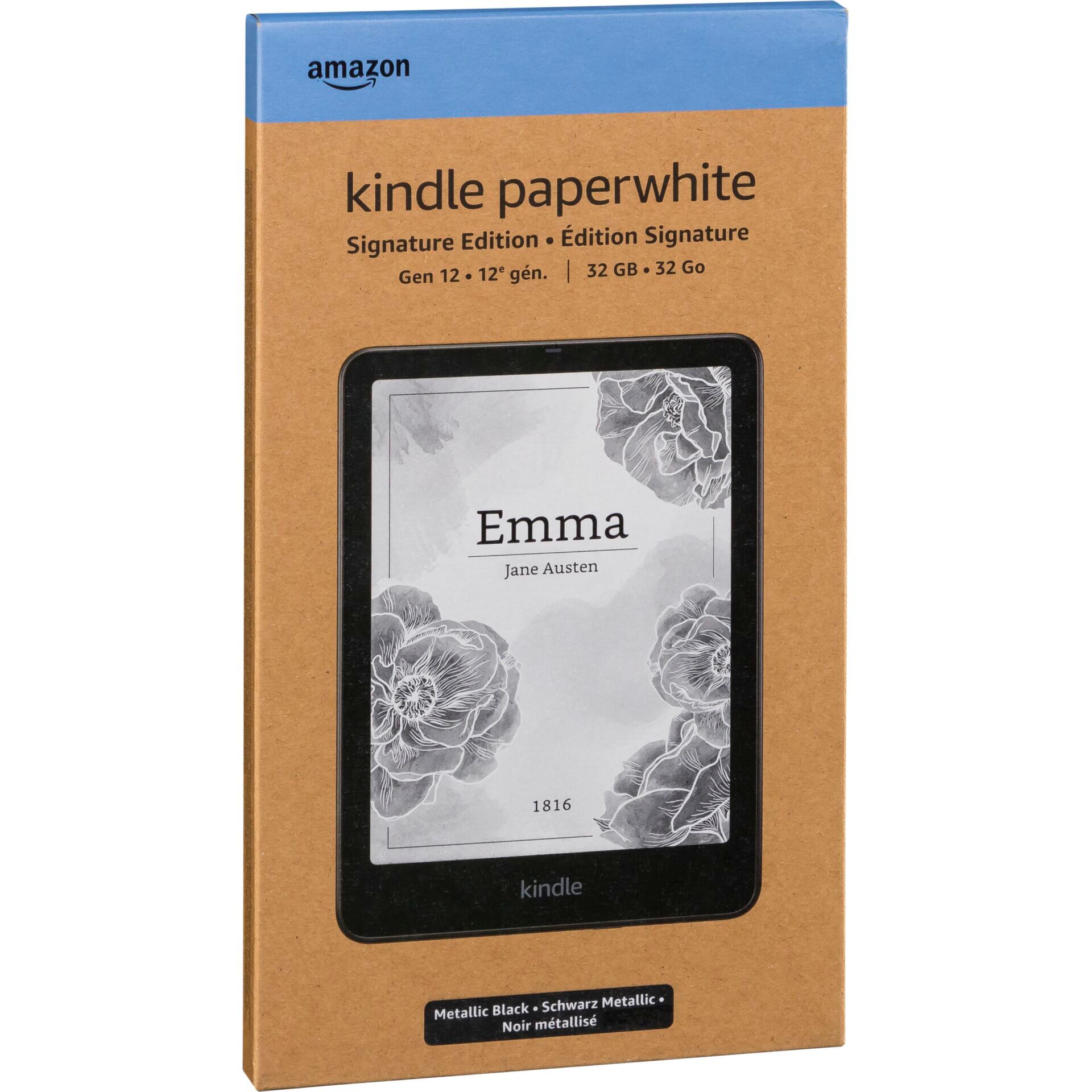 e-Reader, Kindle, Paperwhite, 32 GB, Metallisch schwarz