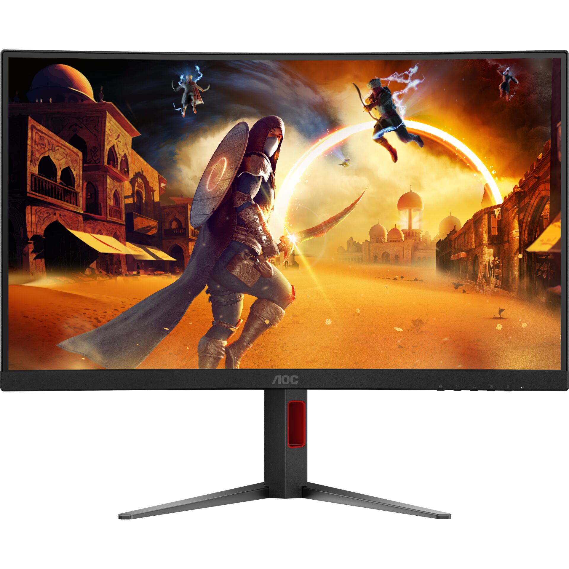 monitor, gaming, 24-inch, curved?, LED