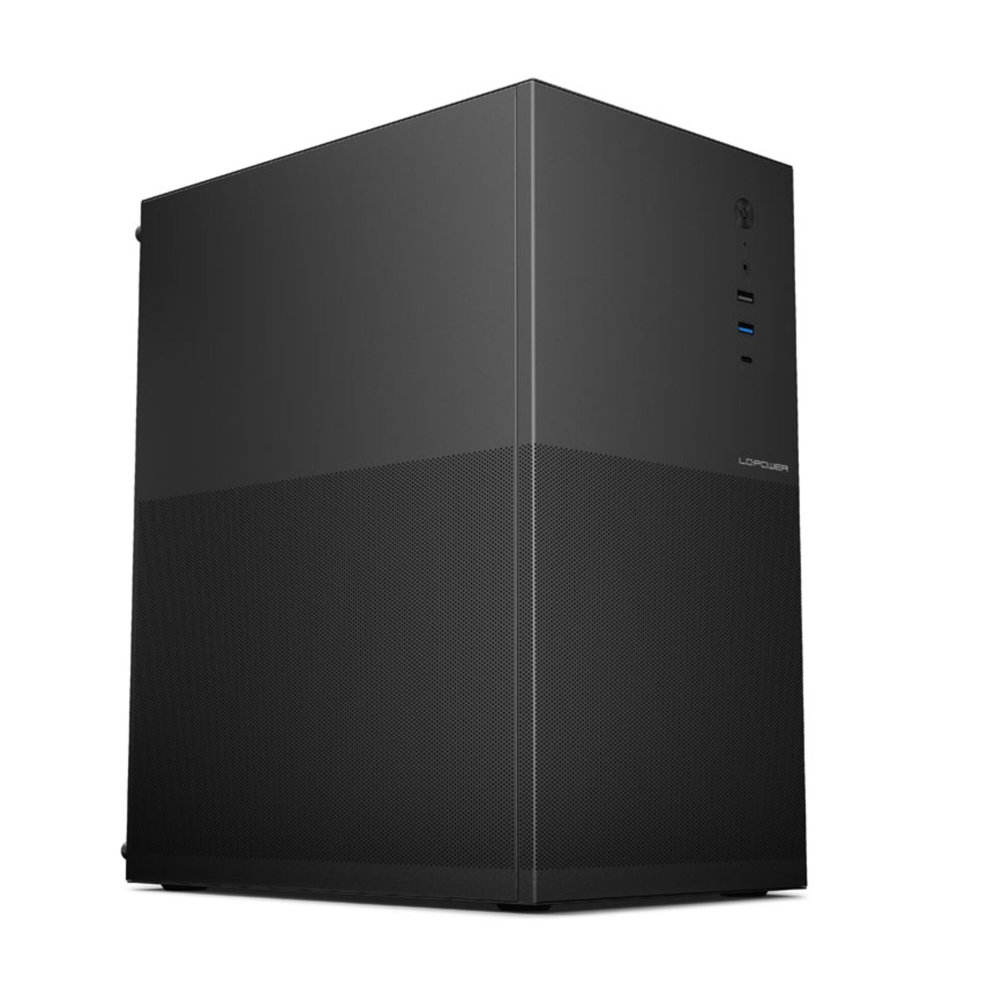 Gehäuse, PC-Gehäuse, Mid-Tower, Schwarz, Mesh-Front