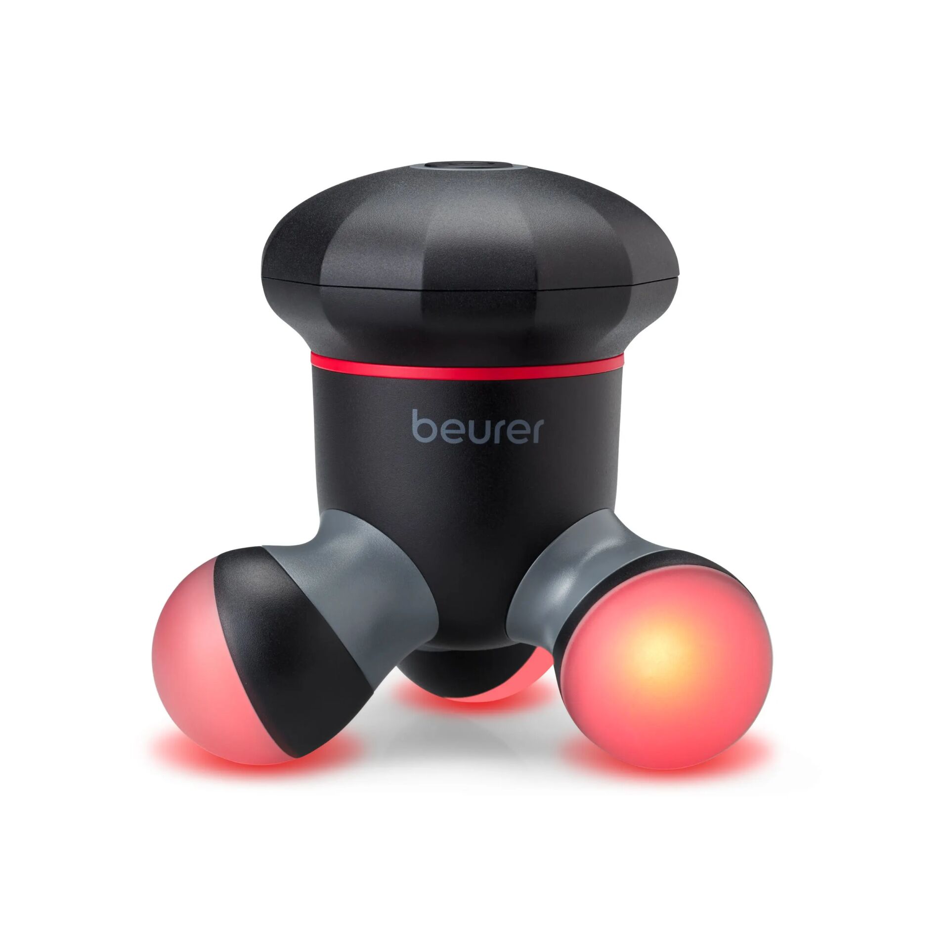 Percussion-Massage, Handheld-Massage, Roter Glow, Beurer, Silicone-Kugeln