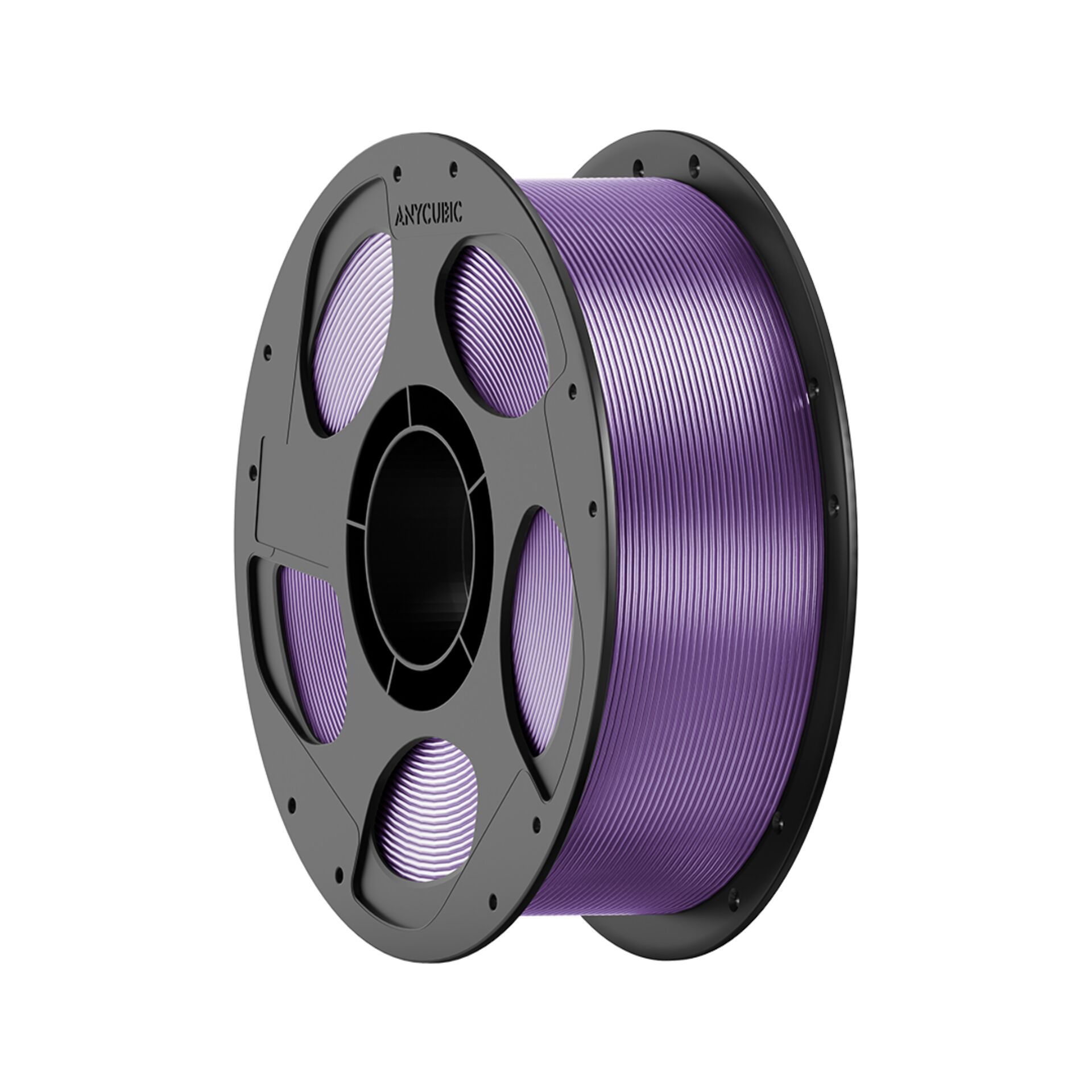 3D-druck-Filament, PLA-Filament, lila, Spule, Filament-Rolle