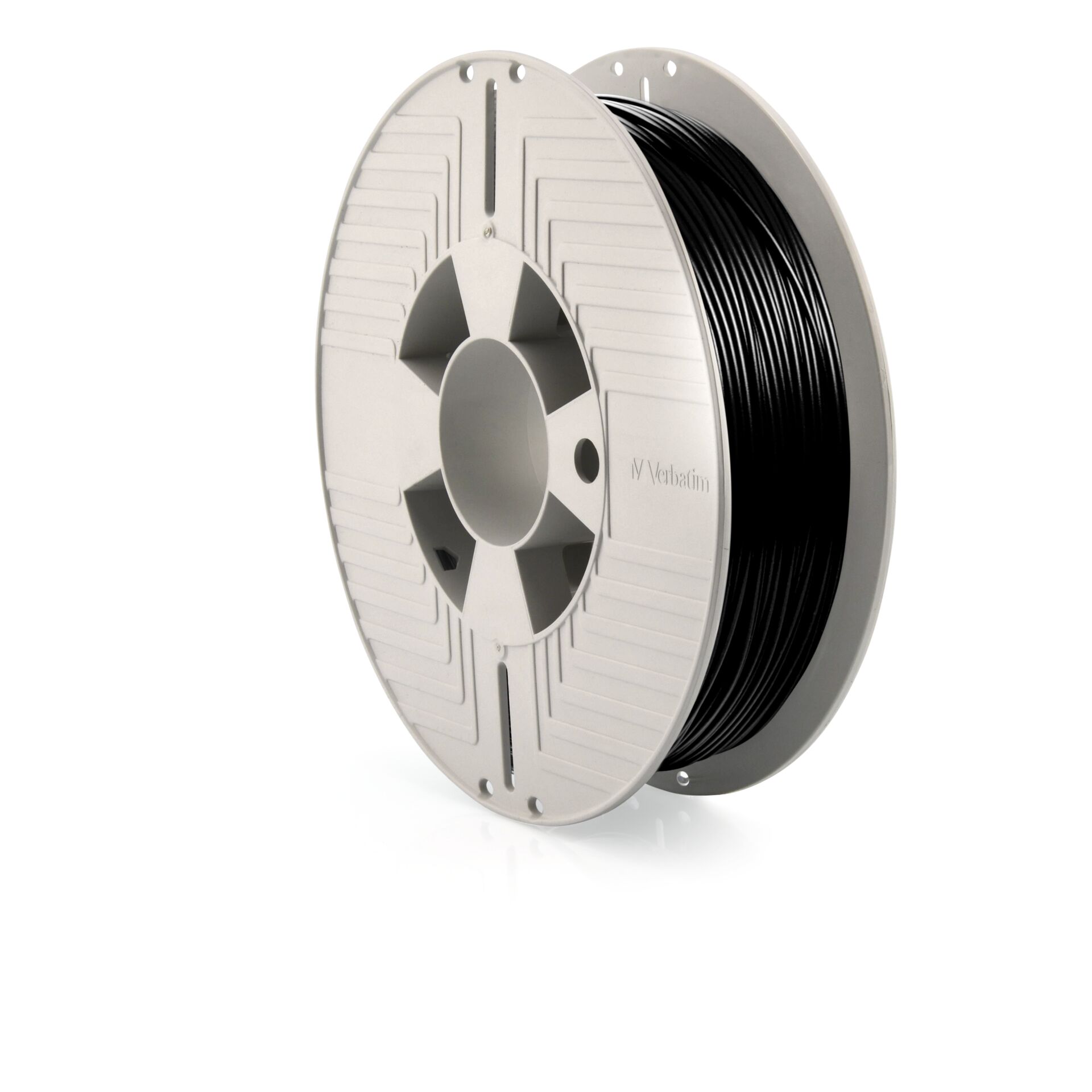 Rolle, Filament, 3D-Druck, Spule, PLA, Schwarz