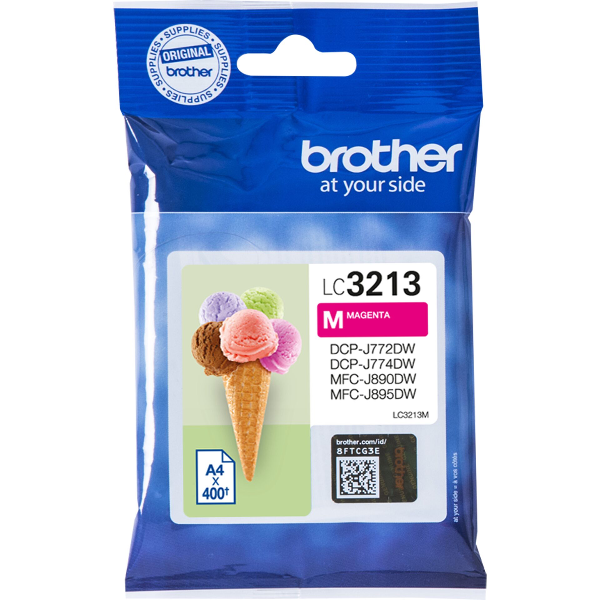 Sahne, Nachtisch, Eiscreme, Soft-Serve-Eiscreme, QR Code