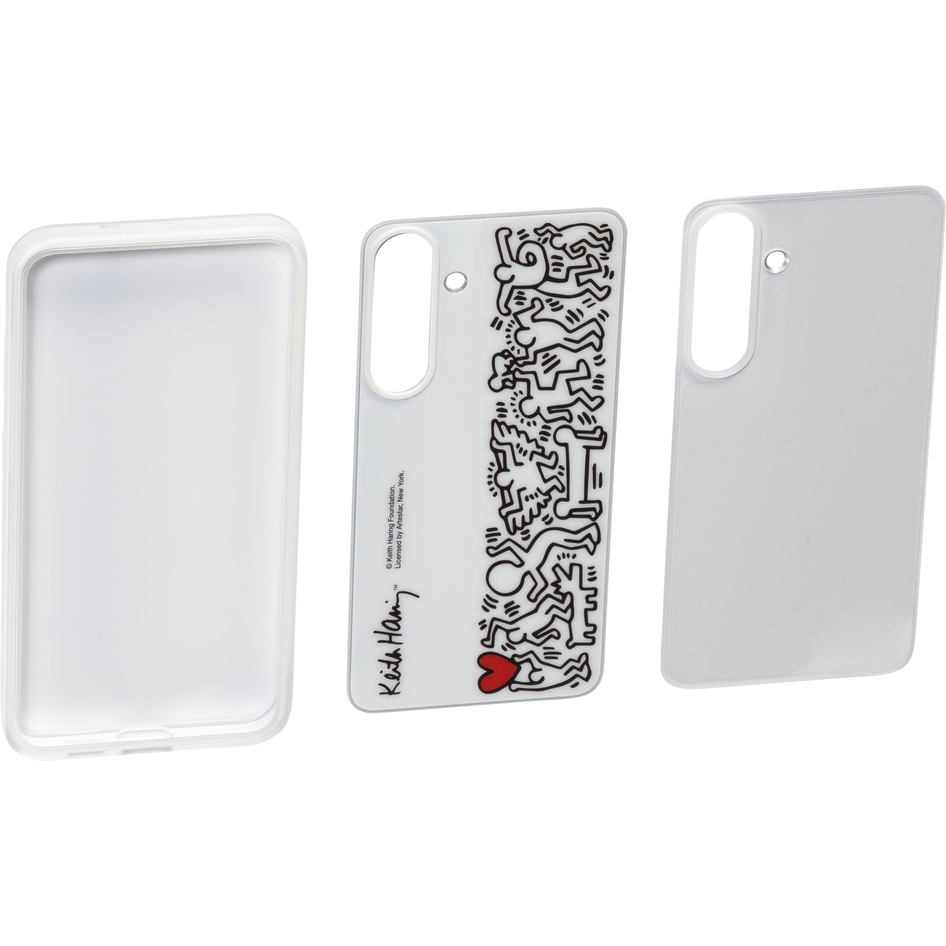 Samsung Flipsuit Case  do Galaxy S25+ Bialy