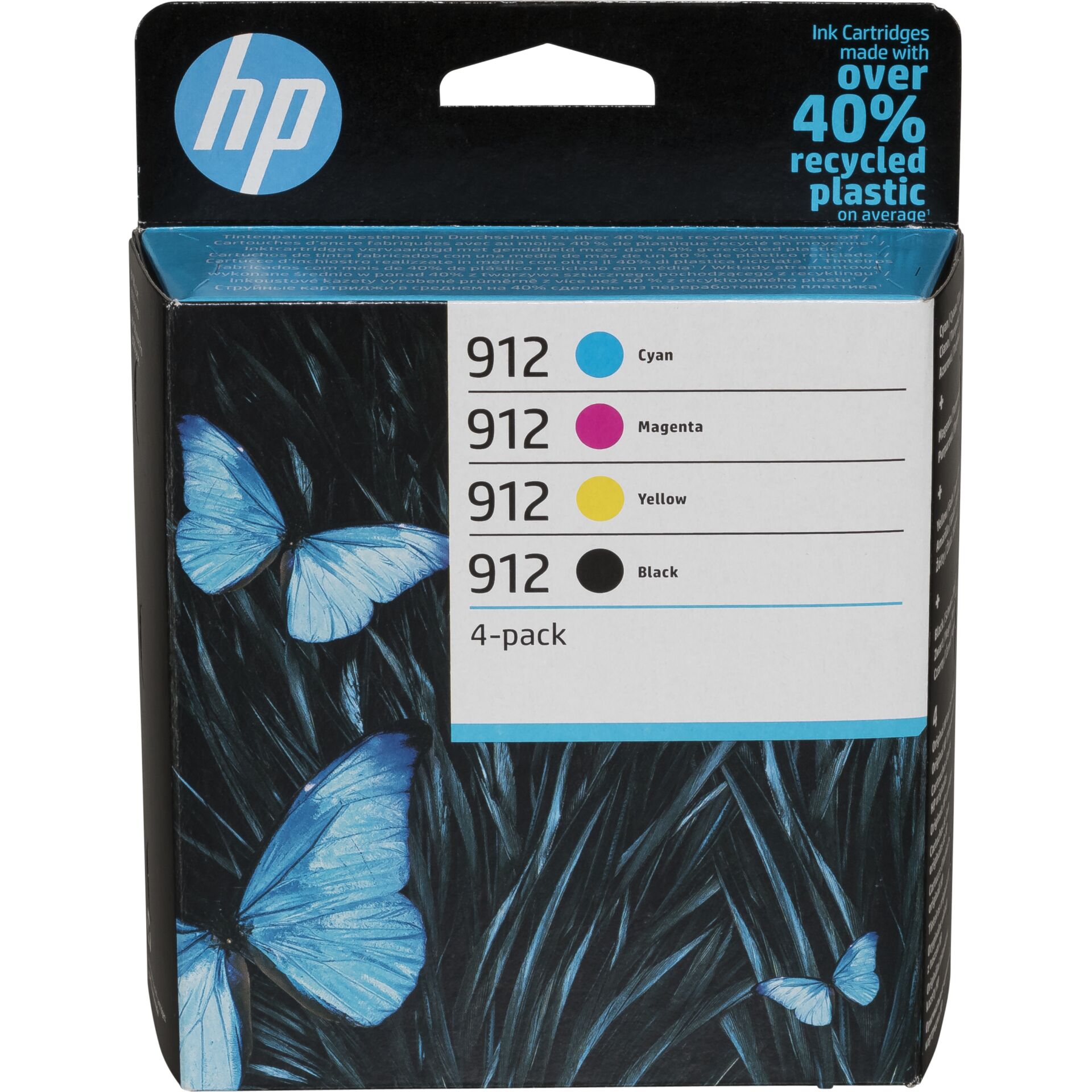 HP 6ZC74AE 4-Pack BK/C/M/Y  nr 912