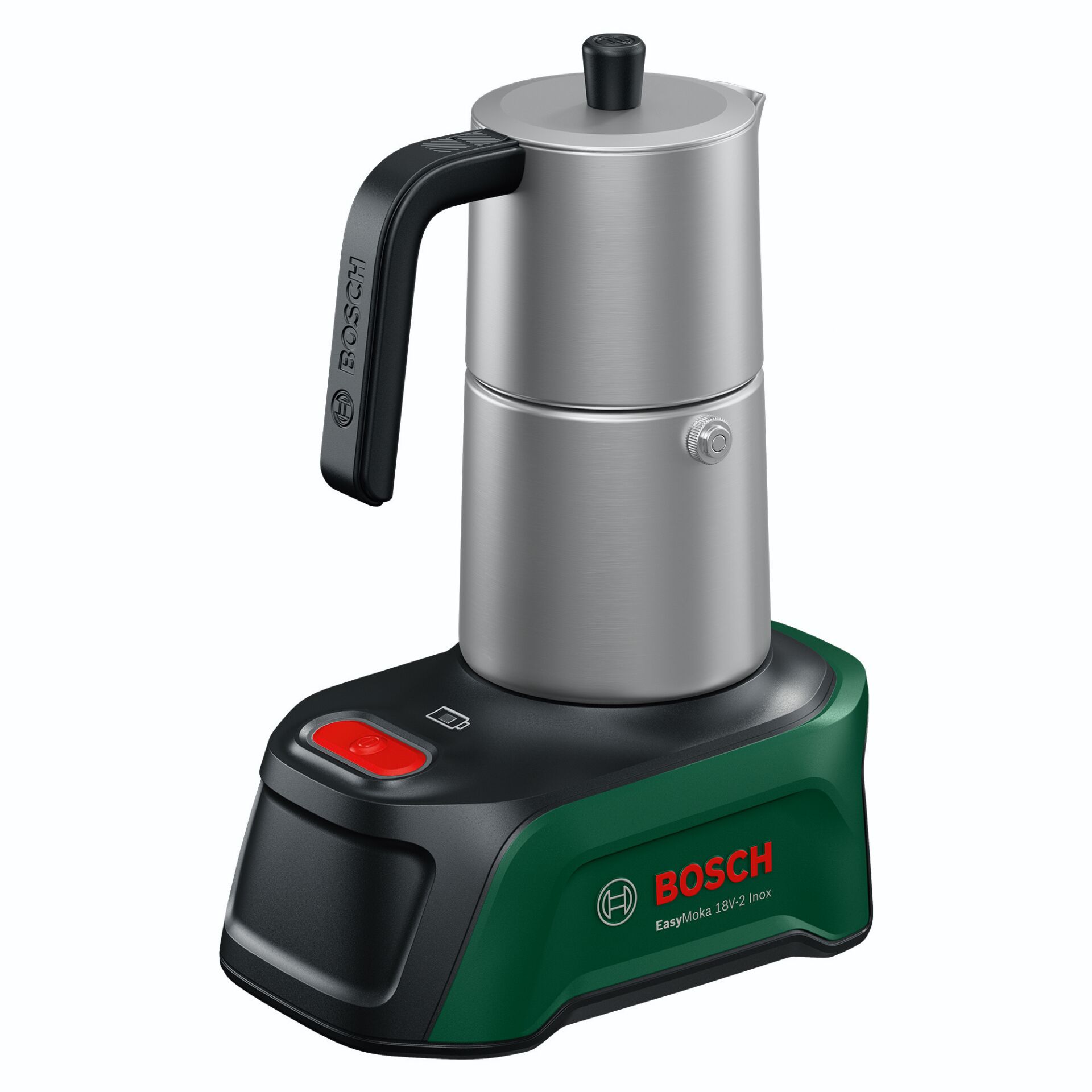 Espresso-Maschine, Kaffeemaschine, Akku, Mini-Moka, Edelstahl