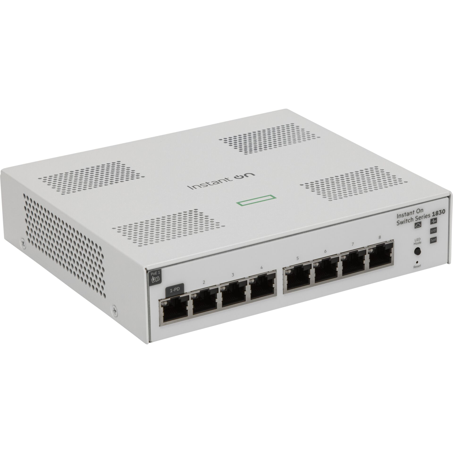 Switch, Netzwerk-Switch, 8-Port, PoE-Switch, Rack-mountbar
