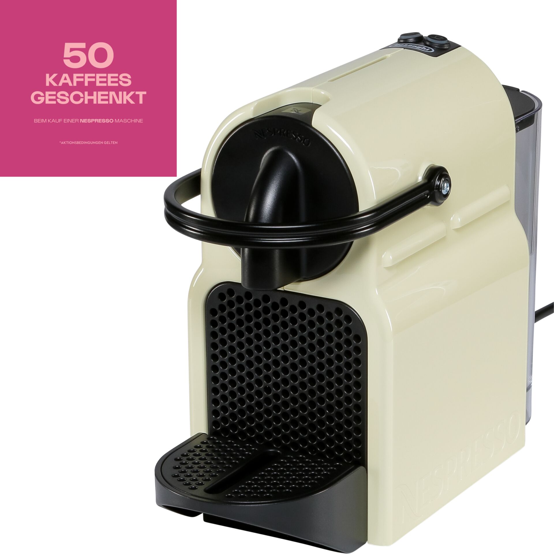 Kaffeemaschine, Einzelportionsgerät, Kaffeezubereitung, Kapselmaschine, Espressomaschine, Kaffeemaschine, Kapselmaschine, Cremefarben, Kunststoff, Tassenbereich, Kaffeemaschine, Einzelportionsmaschine, Kapselmaschine, cremefarbig, Schwarz-Griff