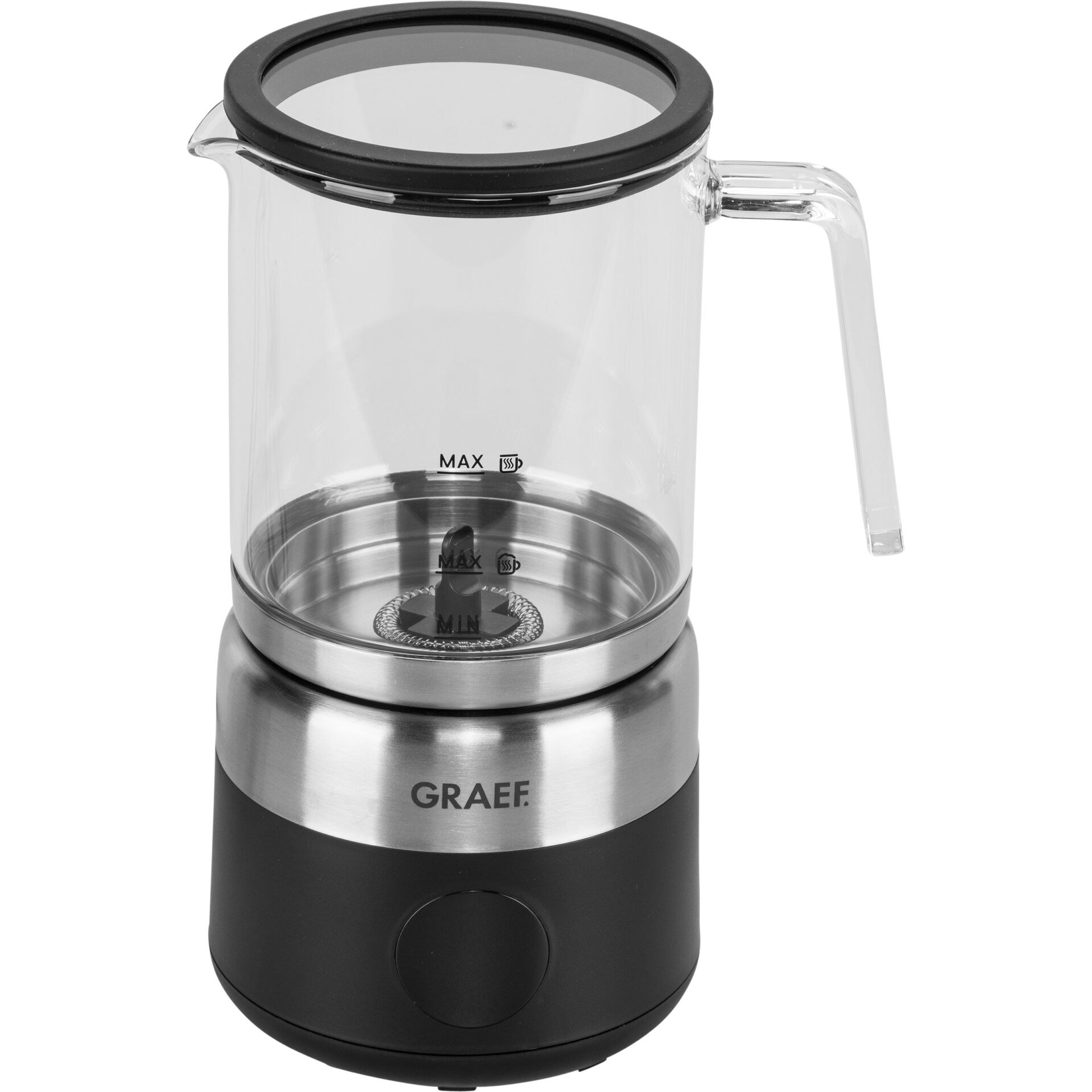 Mixer, Blender, Glasbehälter, Edelstahlbasis, Griff