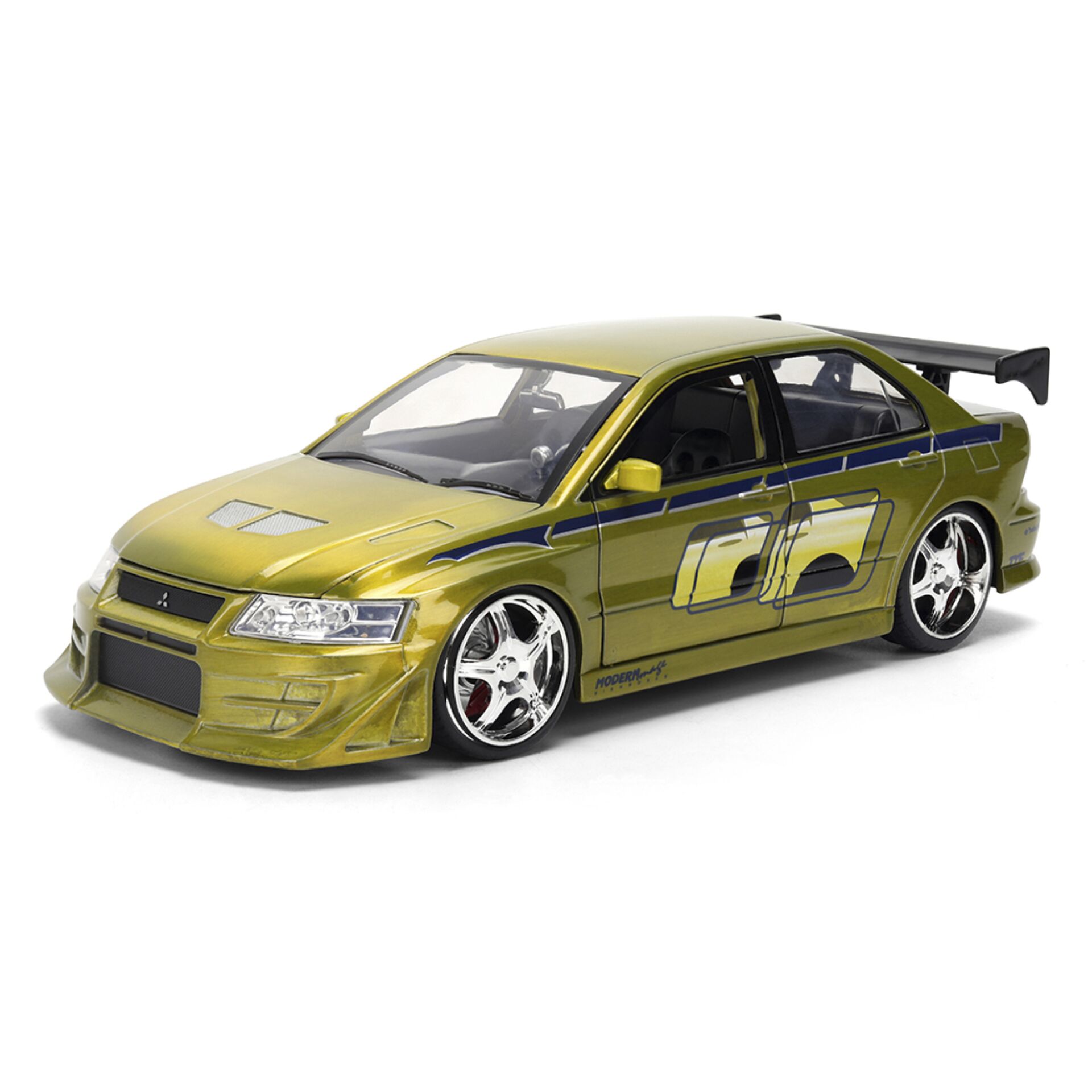 Modelcar, Sportwagen, Gelb, Tuning, Spoiler