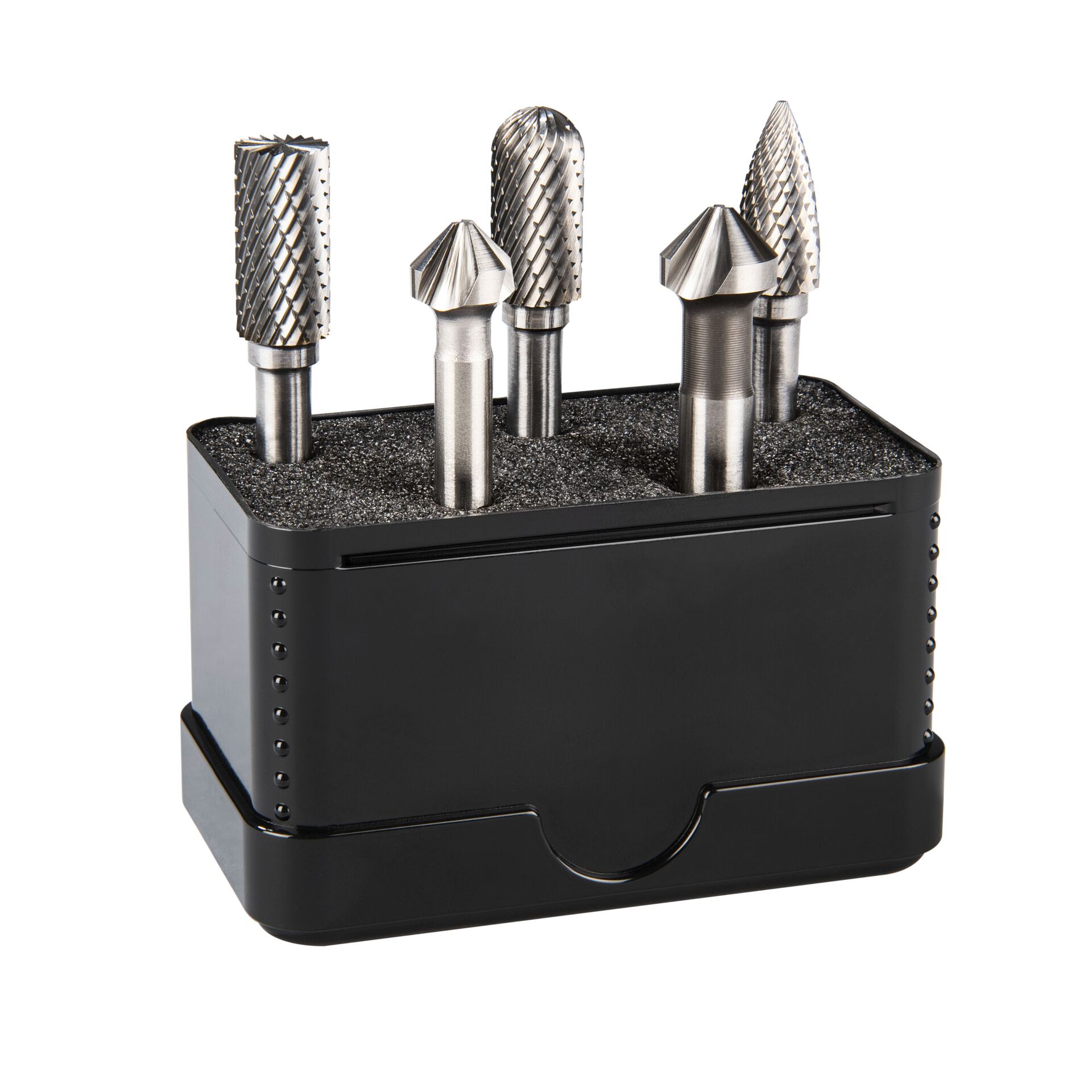 Alpen Kombi-Set 5-pcs. HM Rotary  Burrs  + 2 UGT Countersinks