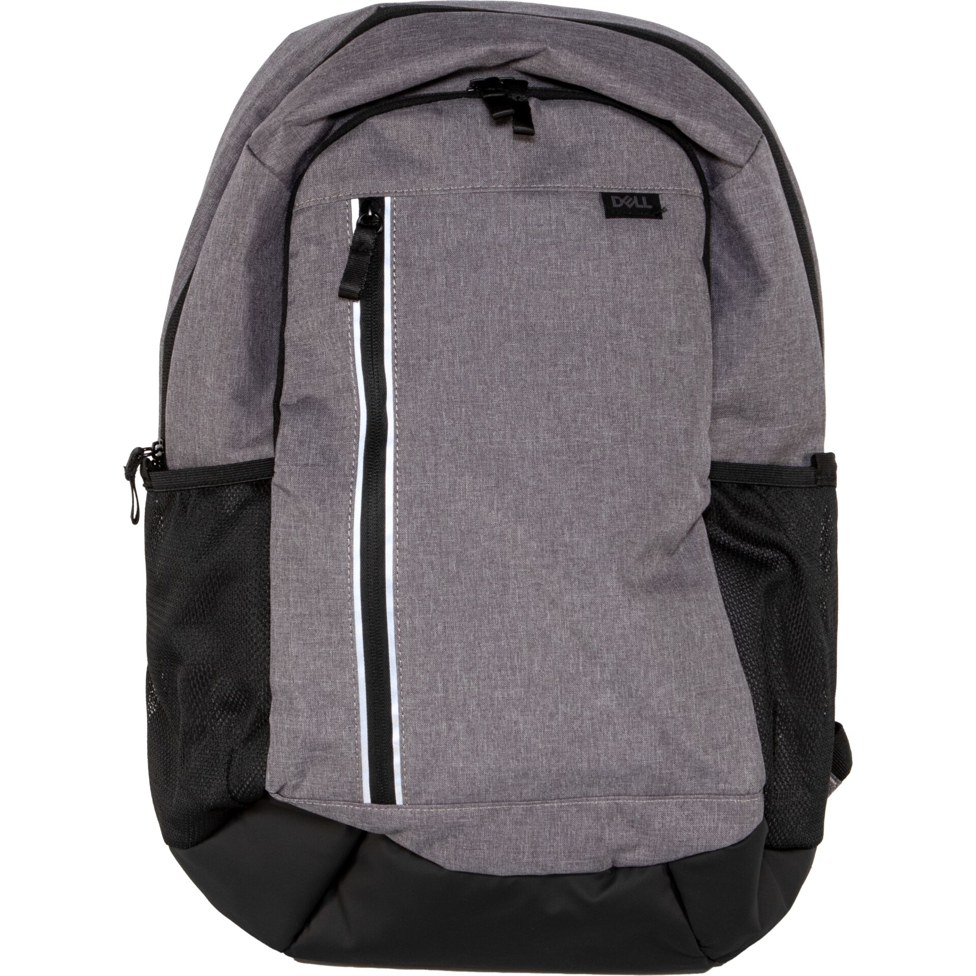 Rucksack, Backpack, Grau, Schwarz, Kompakt, Rucksack, Laptop-Rucksack, Reißverschluss, Seitentaschen, Mesh-Seitentaschen