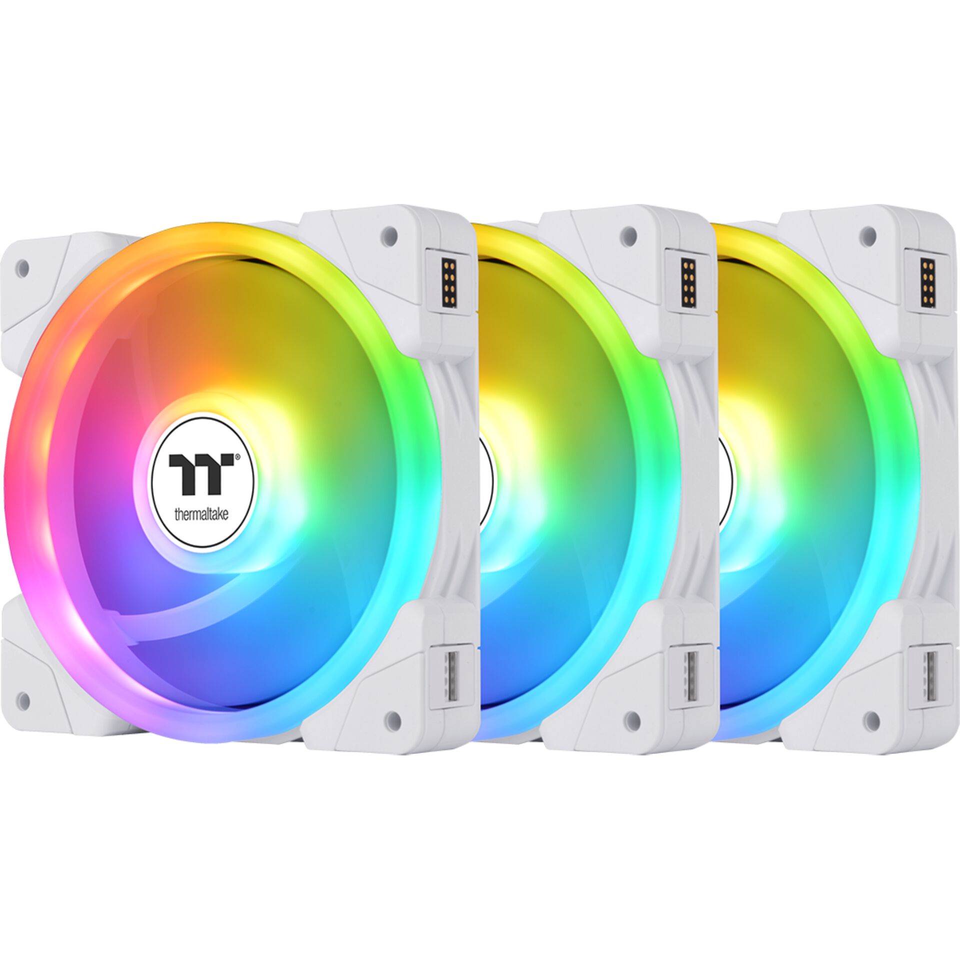 RGB, Lüfter, Gehäuselüfter, Drei-Lüfter-Set, 120mm