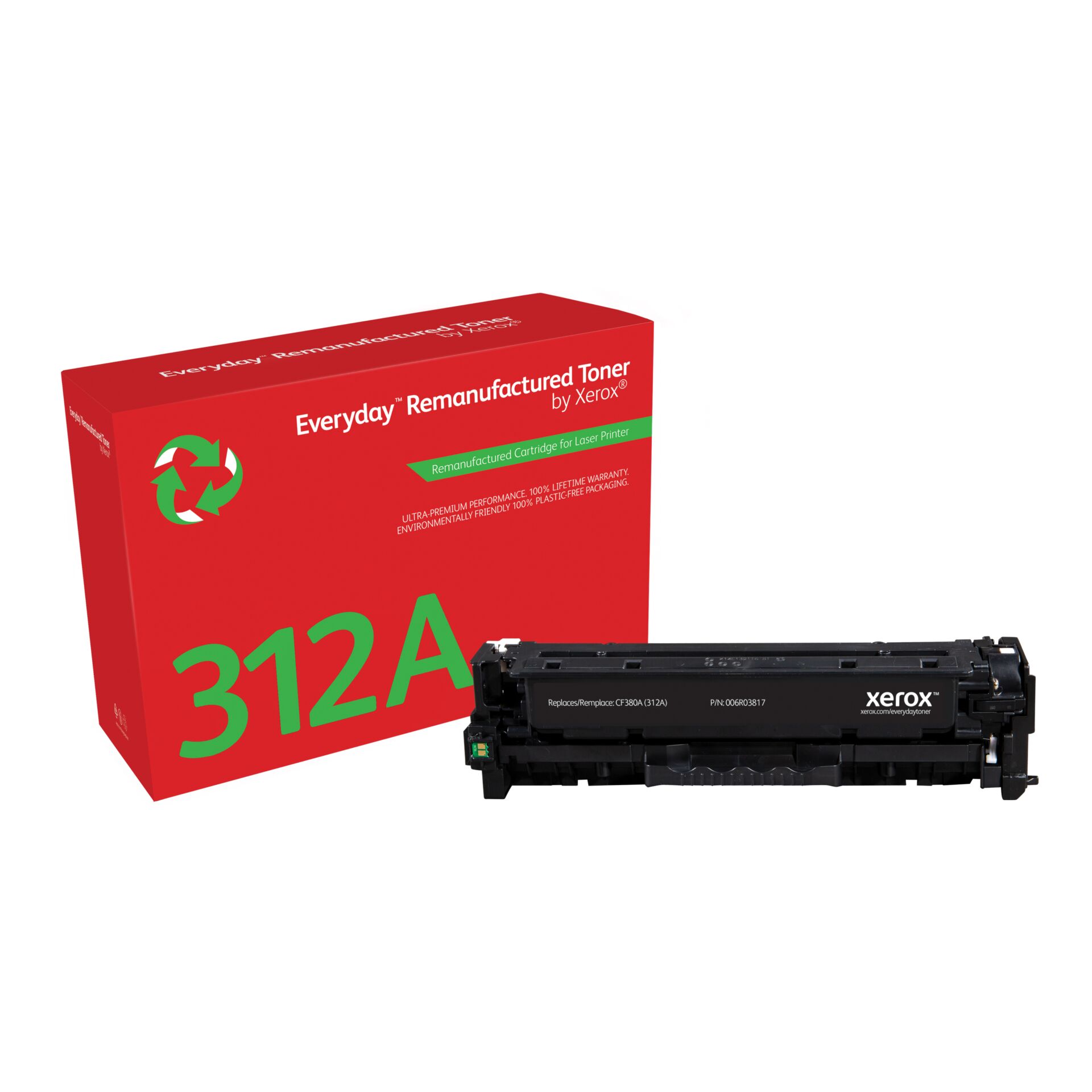 Tonerpatrone, CF380A, Xerox, Aufbereitete Patrone, Druckerzubehör