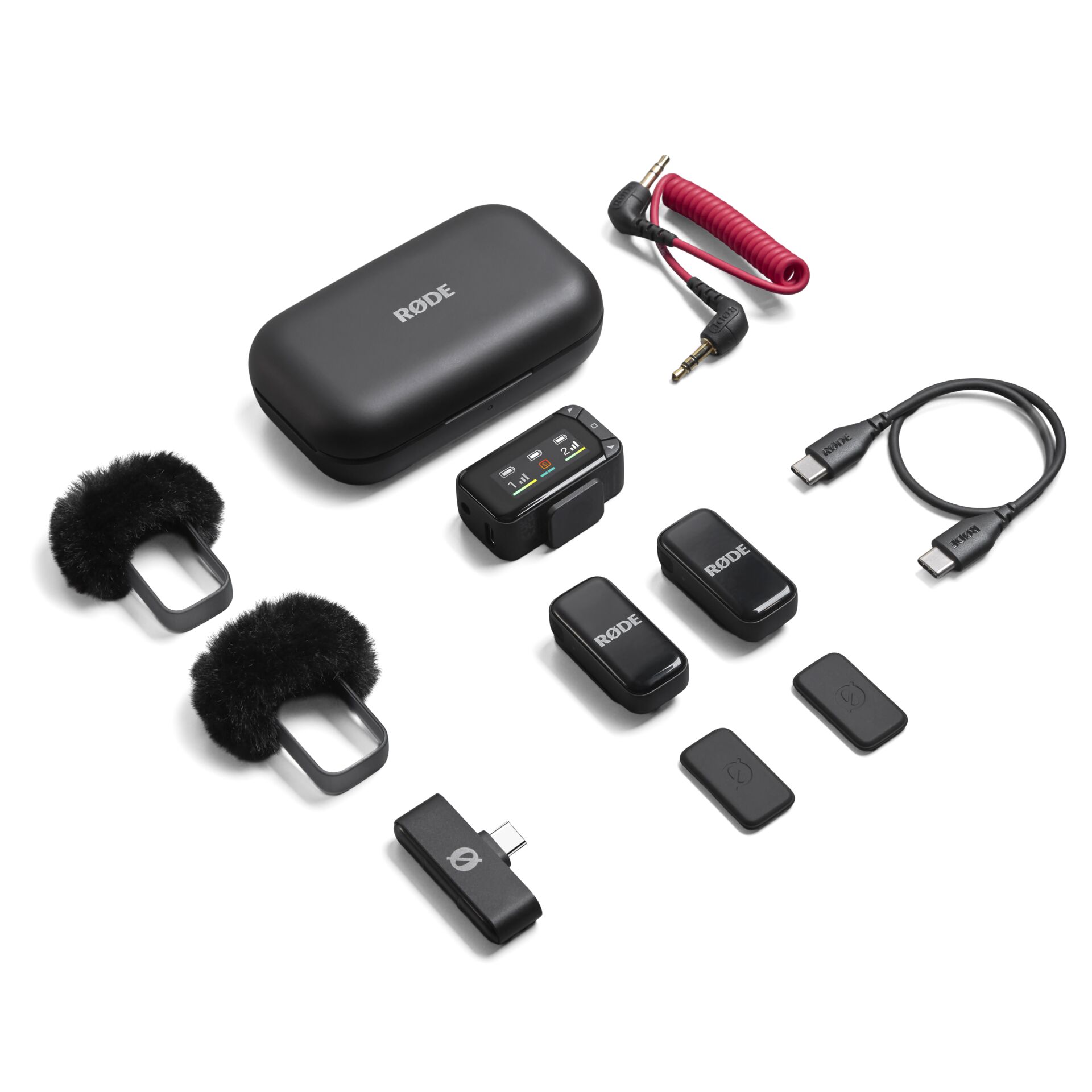 Kamera-Adapter, Rode, Lavalier-Mikrofon, Kopfhörer-Studio, USB-C Adapter
