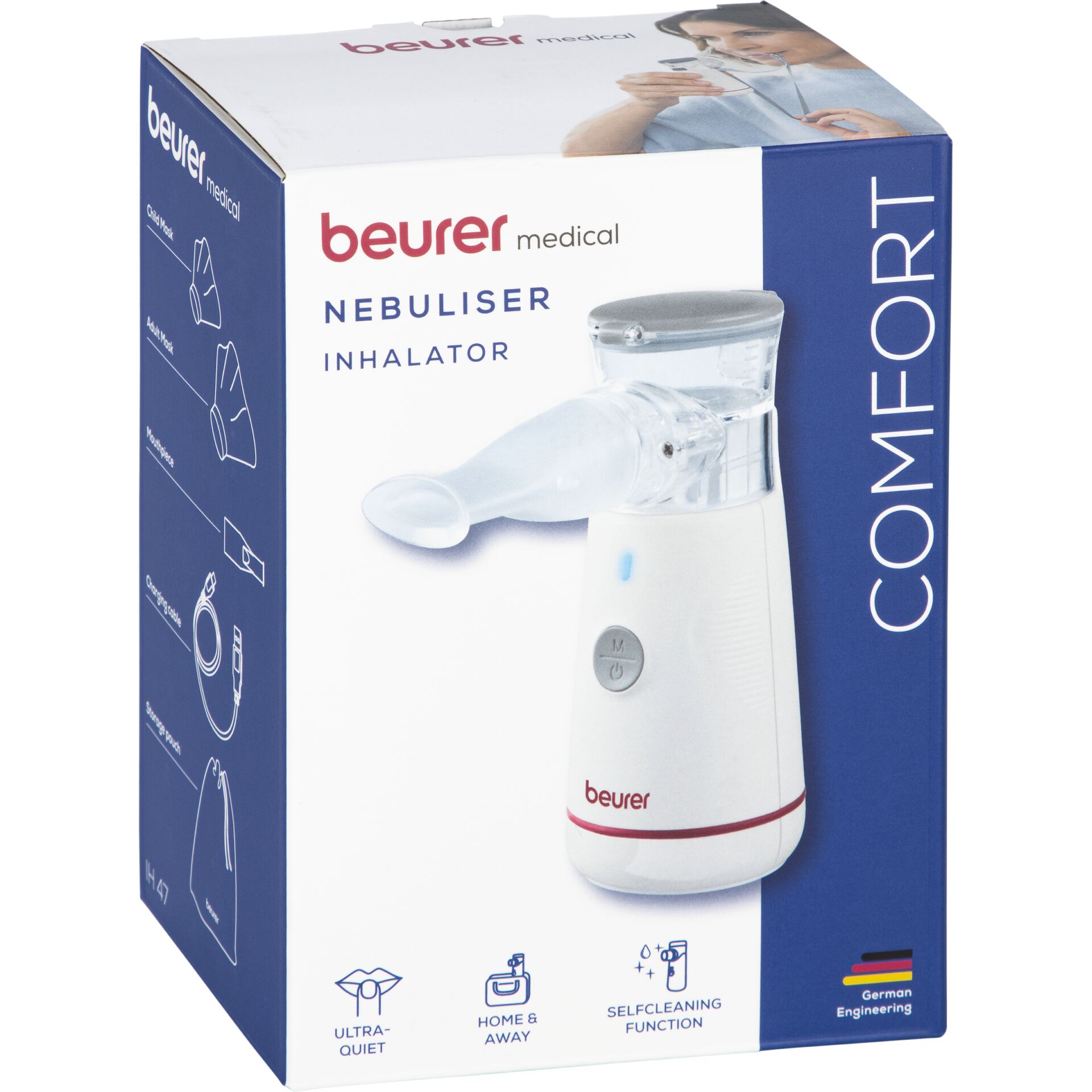 Nebelmaschine, Inhalator, Beurer, Medizinisch, Vernebler