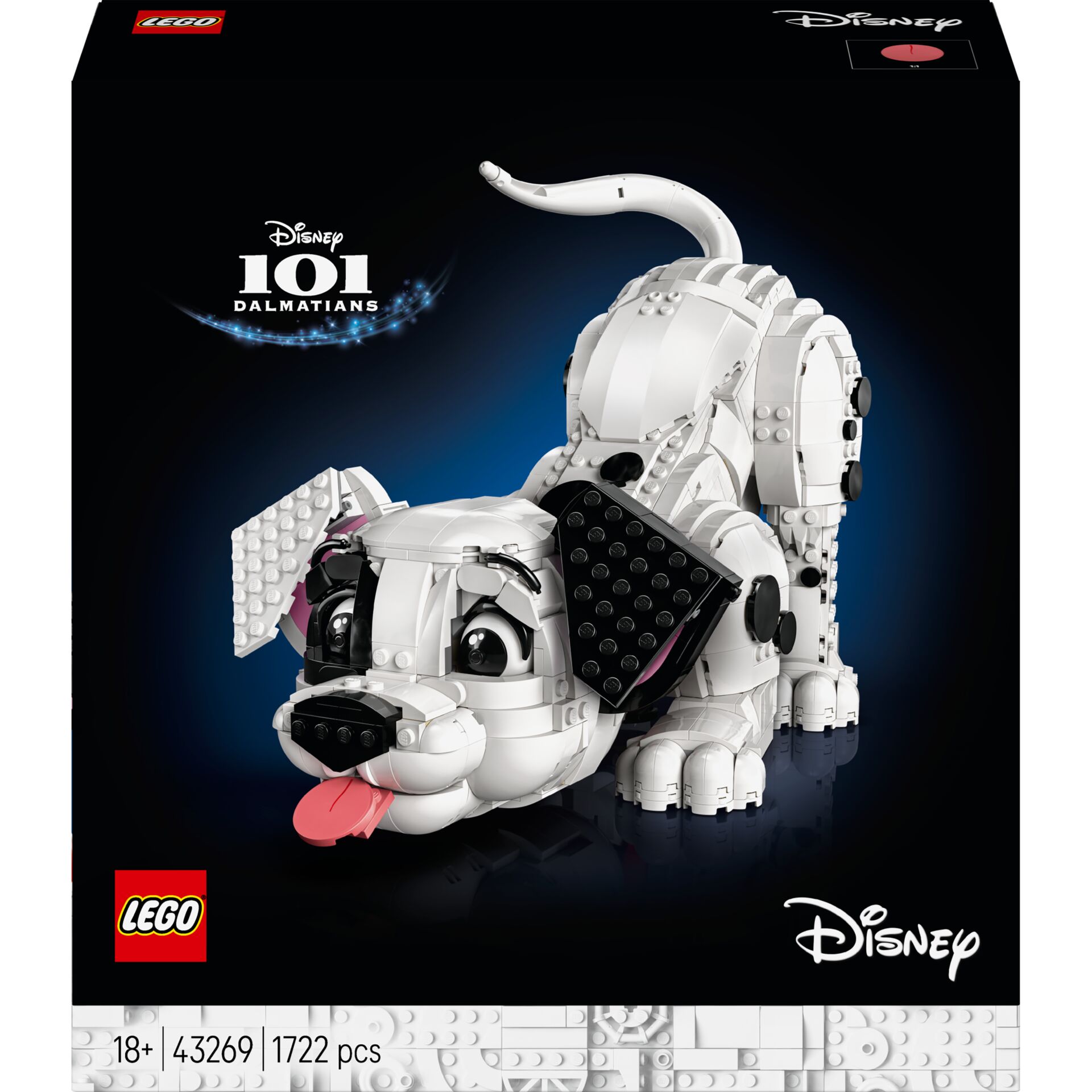 Lego, Hund, Weiß, Disney, Kunststoff